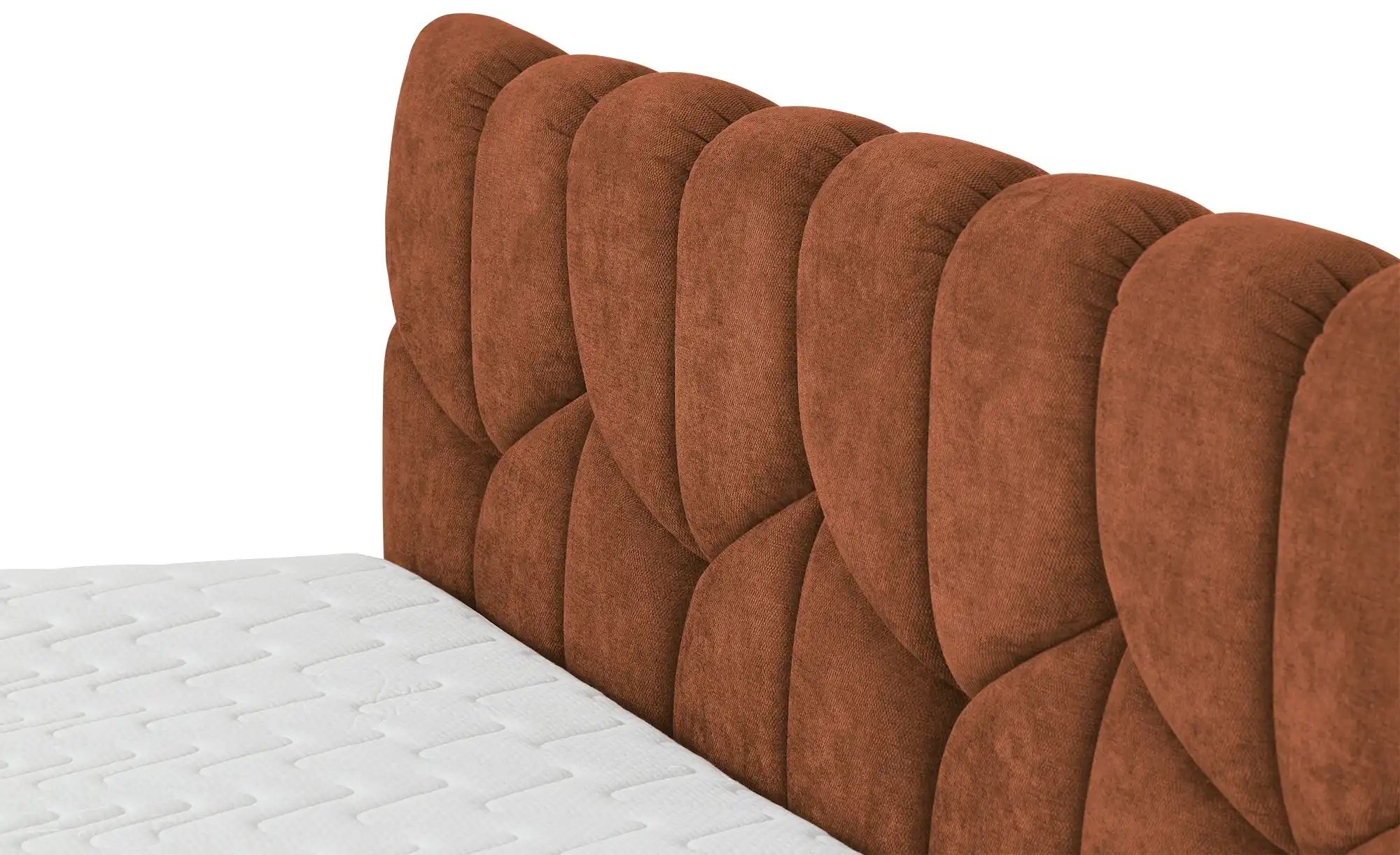 Thumbnail - switch Boxspringbett  Bari ¦ orange ¦ Maße (cm): B: 195 H: 110 Betten > Boxspringbetten > Boxspringbetten 180x200 - Höff...
