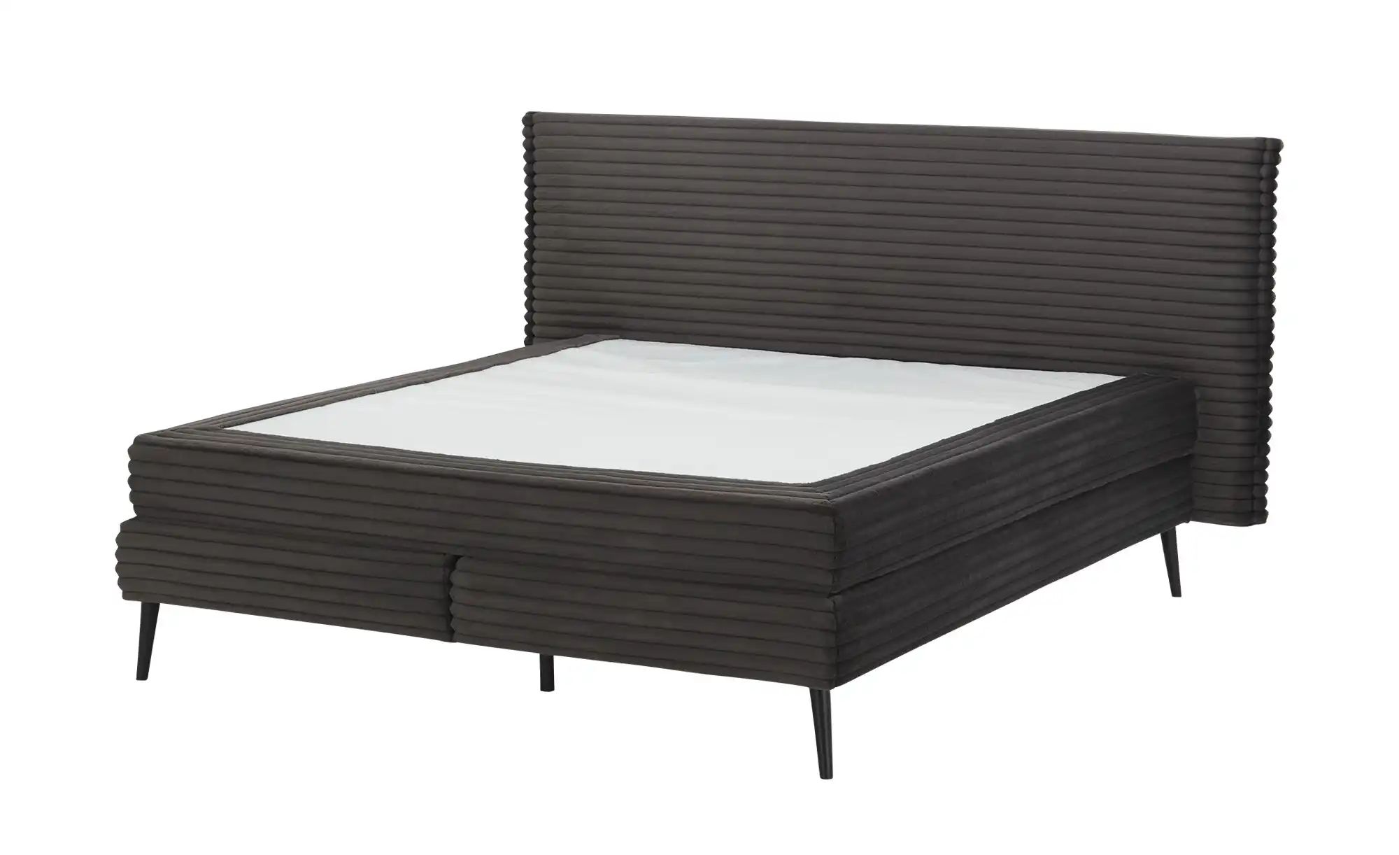 switch Boxspringbett  Harper ¦ grau ¦ Maße (cm): B: 222 H: 116 Betten > Box günstig online kaufen