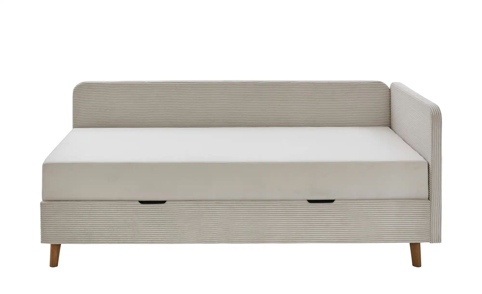 Polsterliege in Cord Carlotta ¦ beige ¦ Maße (cm): B: 100 H: 84 Polstermöbe günstig online kaufen