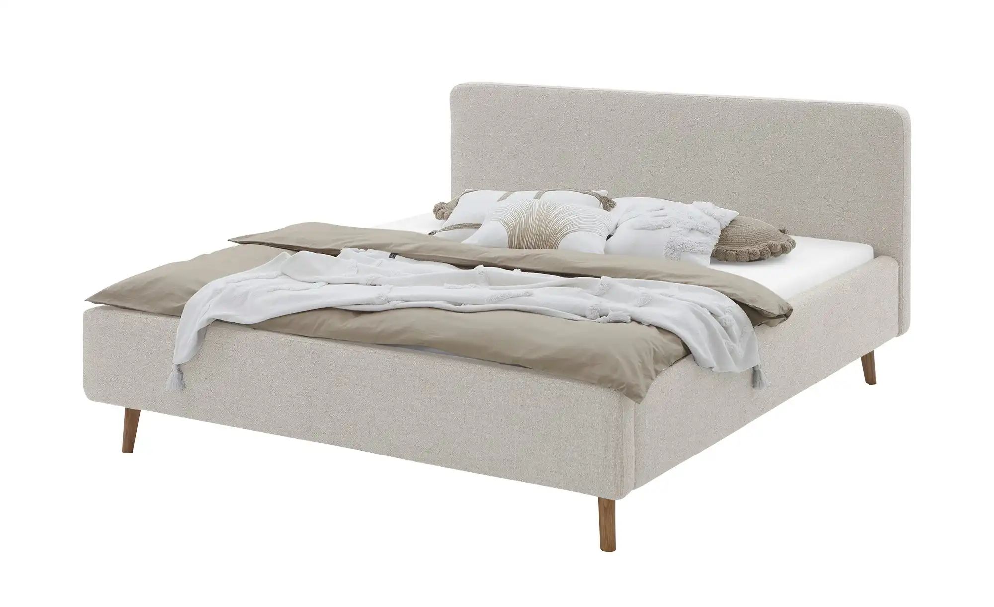 Polsterbett  Mattis ¦ beige ¦ Maße (cm): B: 181 H: 105 Betten > Komfortbett günstig online kaufen