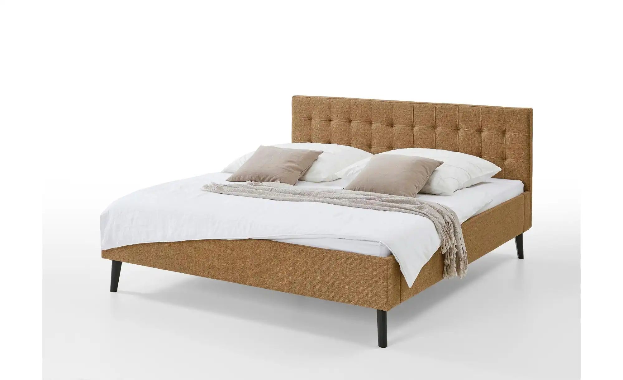 Polsterbett  Aldridge ¦ kupfer ¦ Maße (cm): B: 186 H: 100 Betten > Polsterb günstig online kaufen