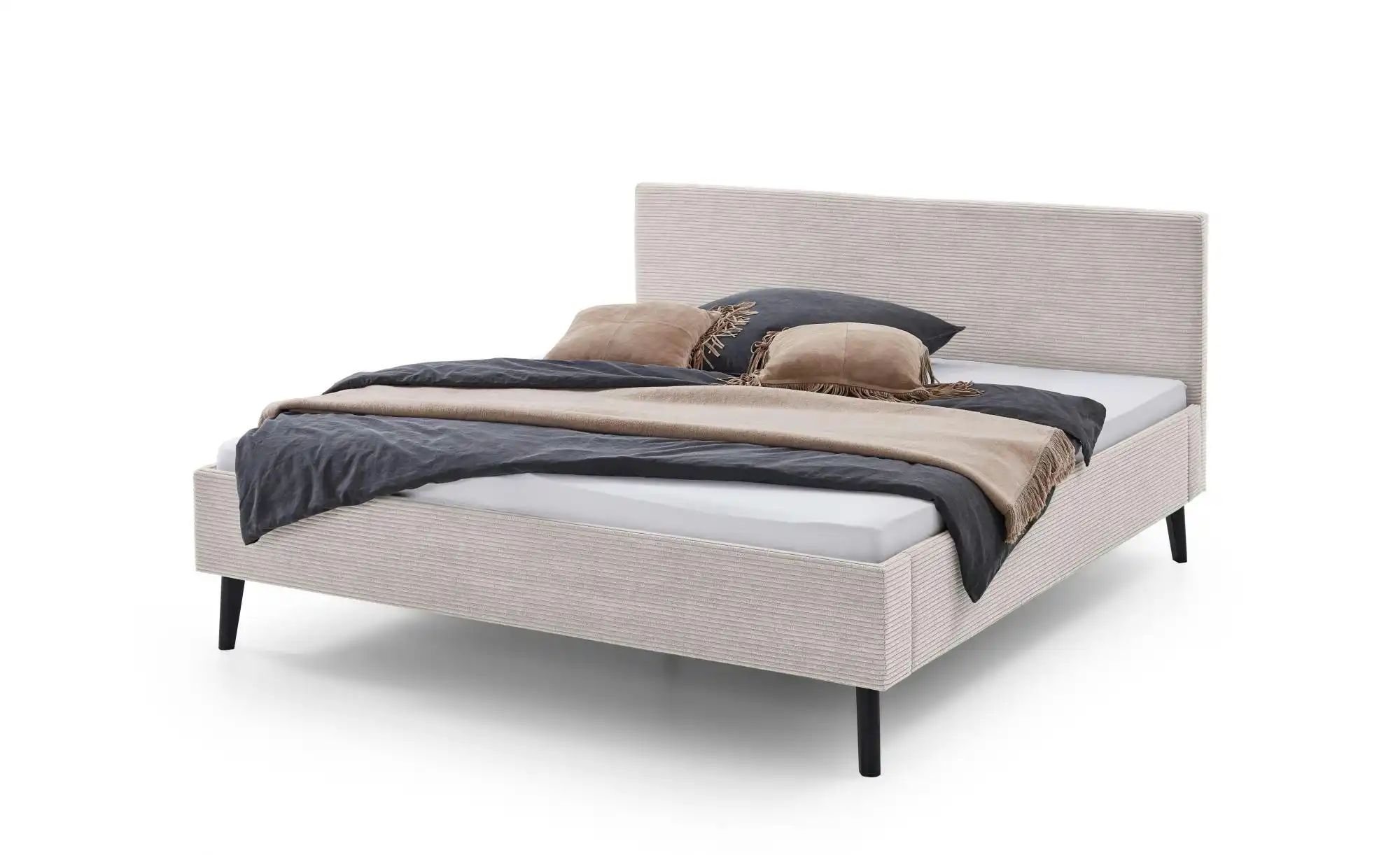 Polsterbett  Coleraine ¦ beige ¦ Maße (cm): B: 186 H: 100 Betten > Polsterb günstig online kaufen