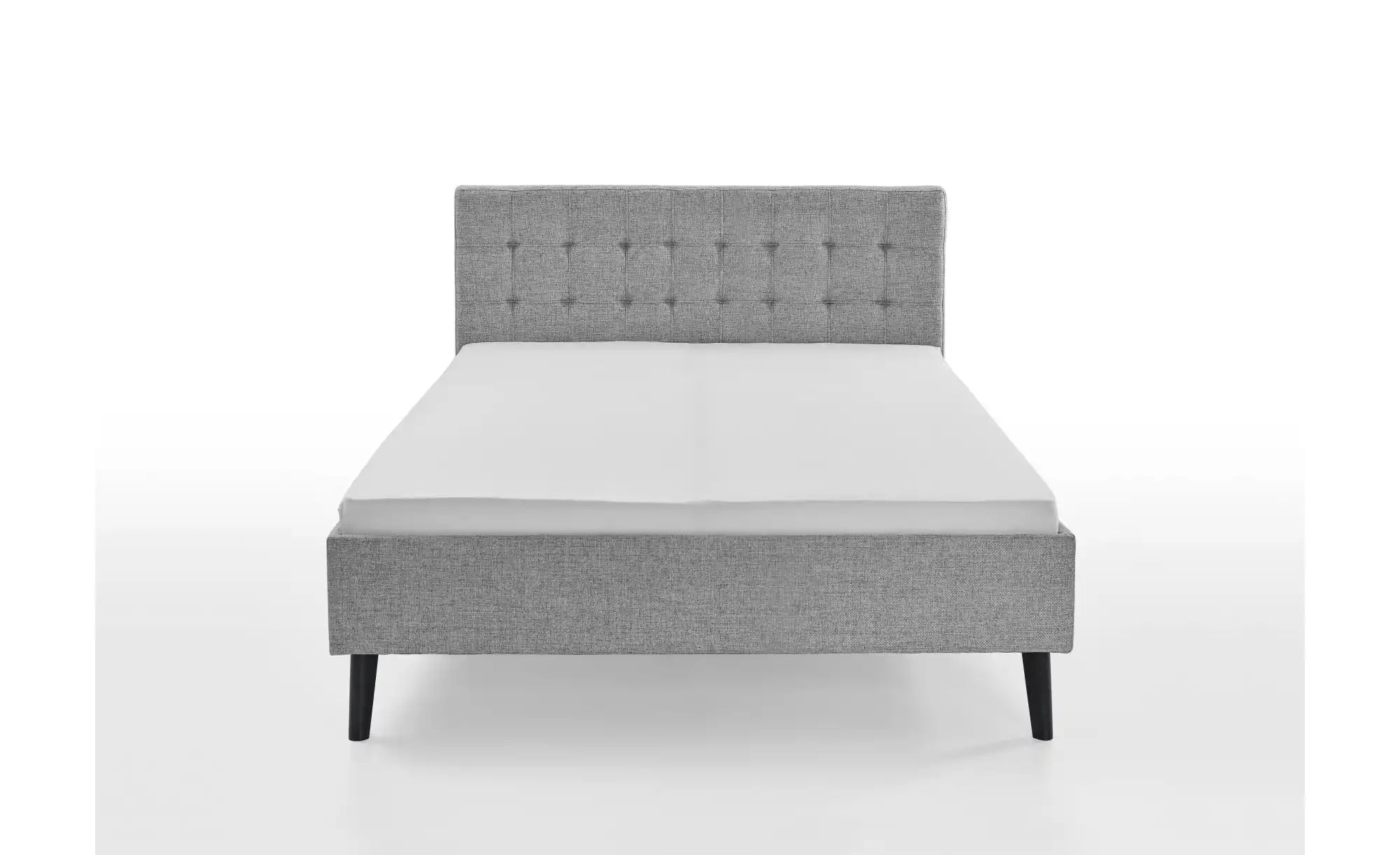 Polsterbett  Aldridge ¦ grau ¦ Maße (cm): B: 146 H: 100 Betten > Polsterbet günstig online kaufen