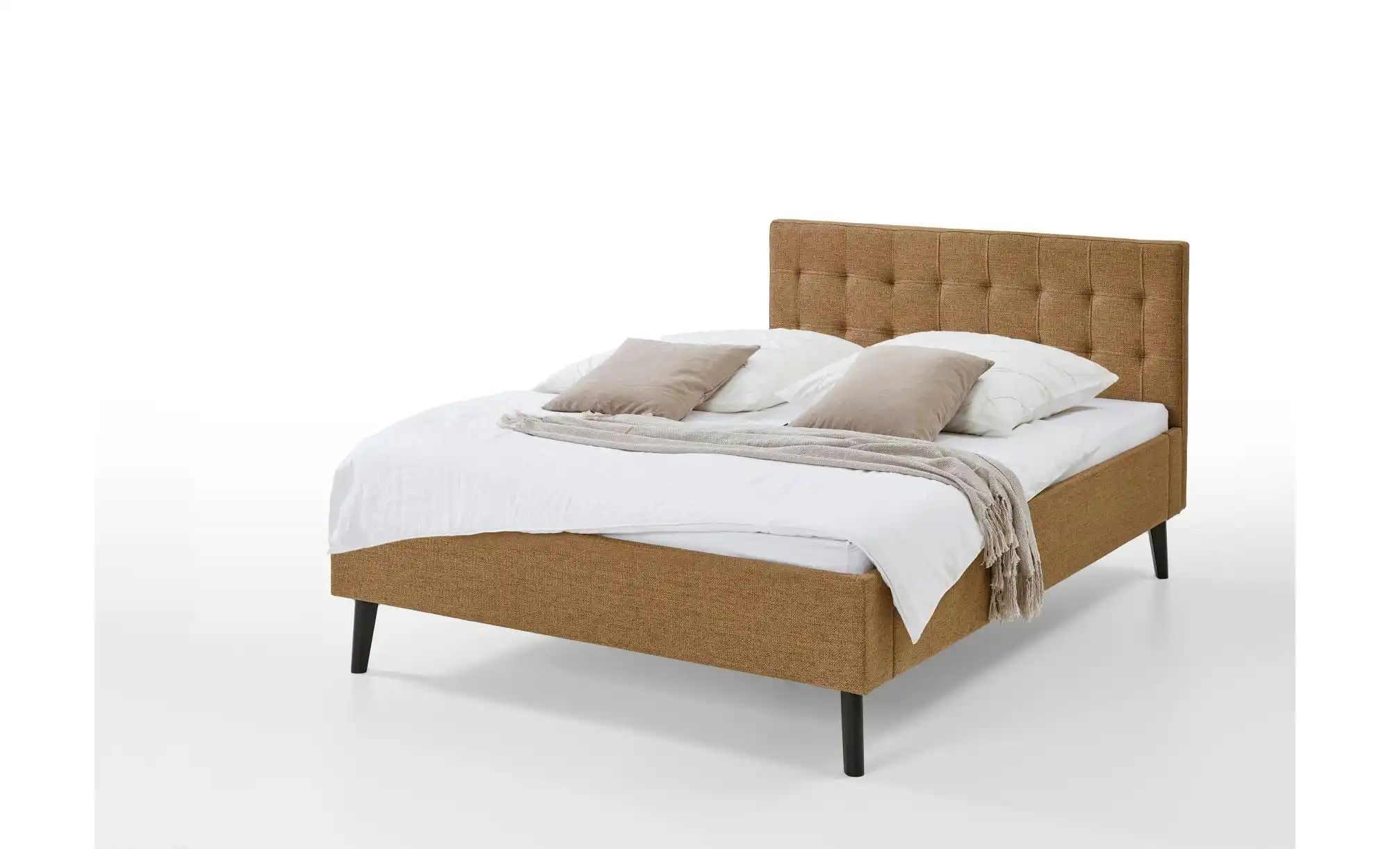 Polsterbett  Aldridge ¦ kupfer ¦ Maße (cm): B: 146 H: 100 Betten > Polsterb günstig online kaufen