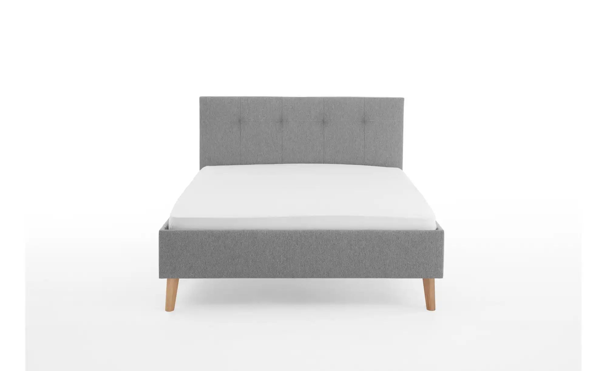 Polsterbett  Beeston ¦ grau ¦ Maße (cm): B: 146 H: 100 Betten > Polsterbett günstig online kaufen