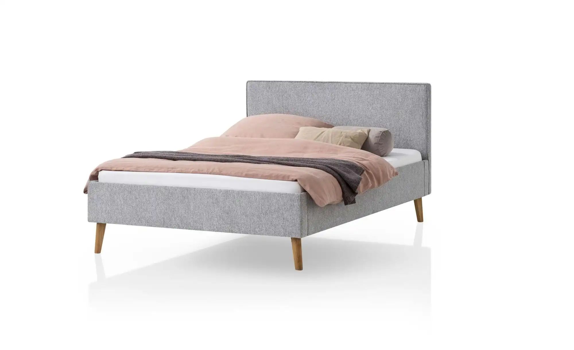 Polsterbett  Derry ¦ grau ¦ Maße (cm): B: 146 H: 100 Betten > Polsterbetten günstig online kaufen