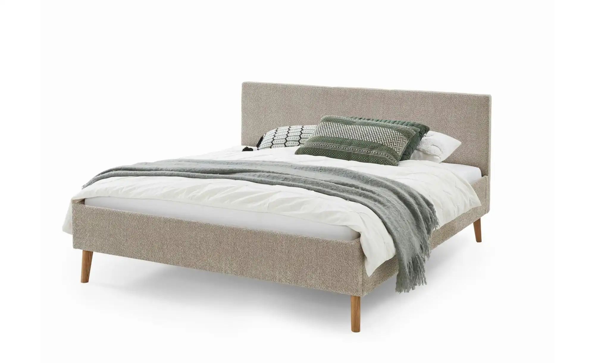 Polsterbett  Swansea ¦ beige ¦ Maße (cm): B: 186 H: 100 Betten > Polsterbet günstig online kaufen
