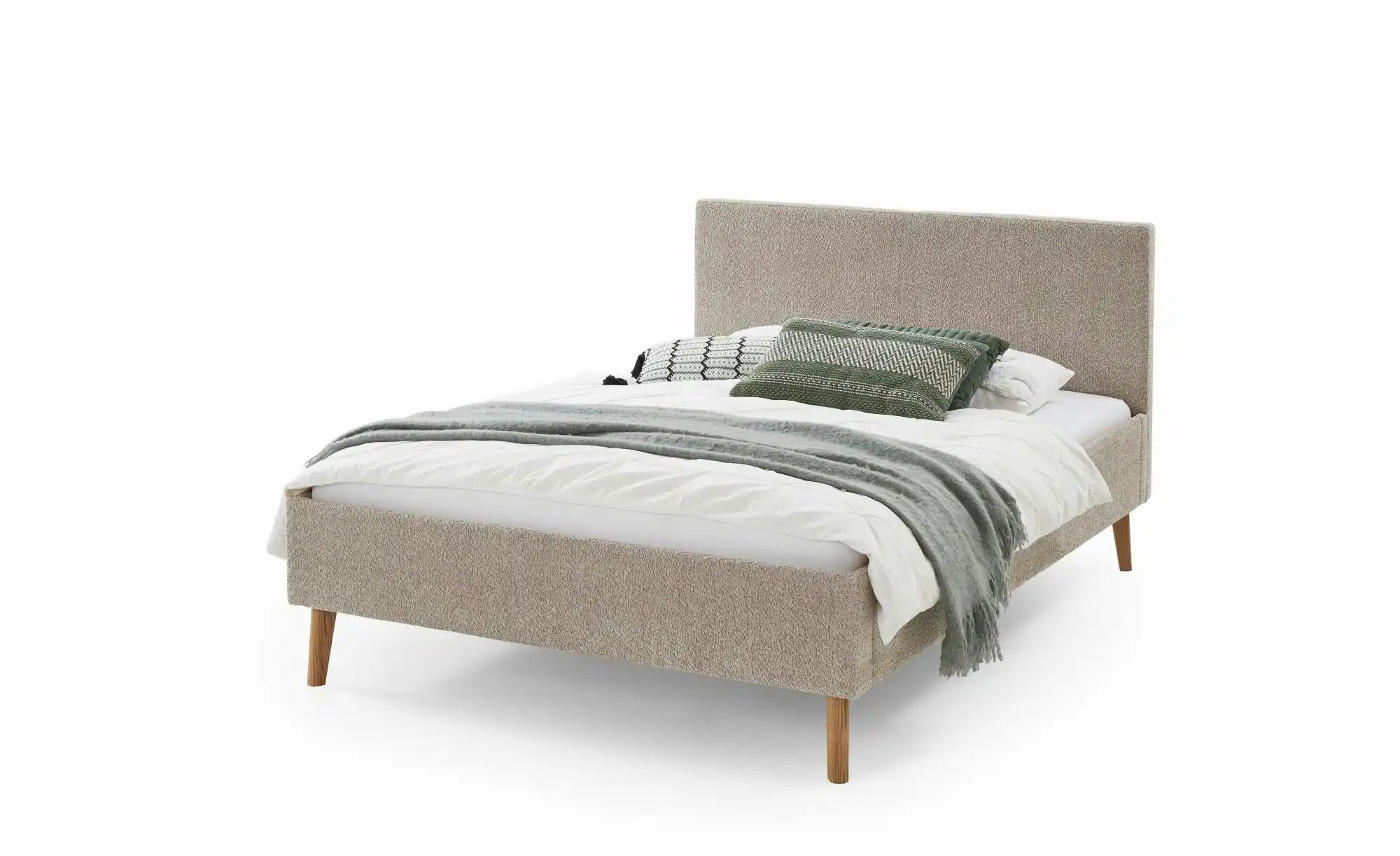 Polsterbett  Swansea ¦ beige ¦ Maße (cm): B: 146 H: 100 Betten > Polsterbet günstig online kaufen