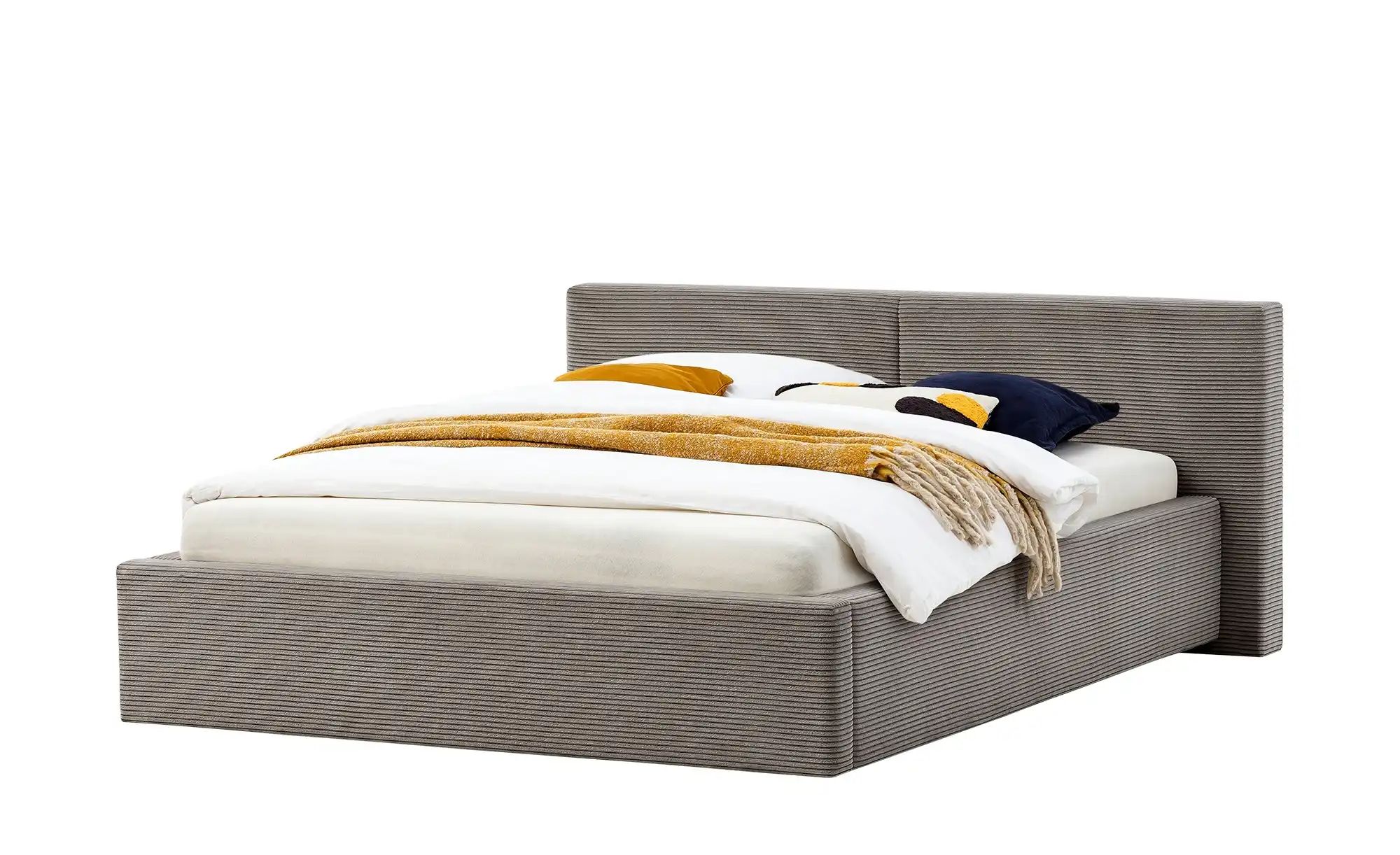 Polsterbett  Colville ¦ grau ¦ Maße (cm): B: 178 H: 82 Betten > Polsterbett günstig online kaufen