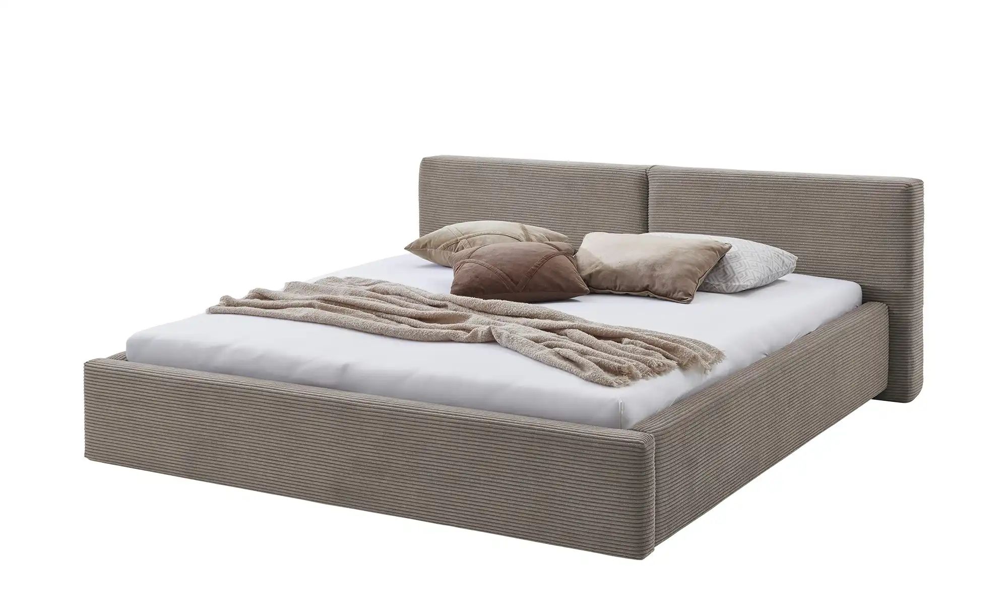 Polsterbett  Colville ¦ grau ¦ Maße (cm): B: 218 H: 82 Betten > Polsterbett günstig online kaufen