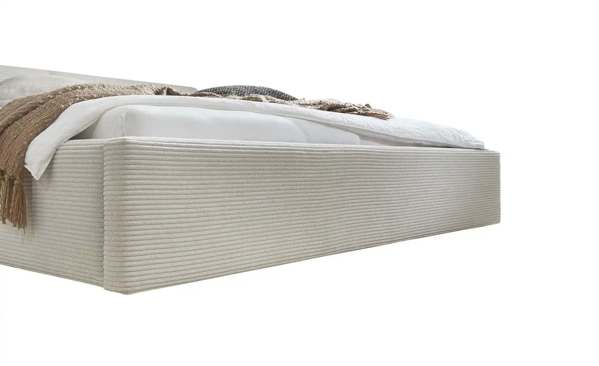 Polsterbett  Colville ¦ beige ¦ Maße (cm): B: 218 H: 82 Betten > Polsterbet günstig online kaufen