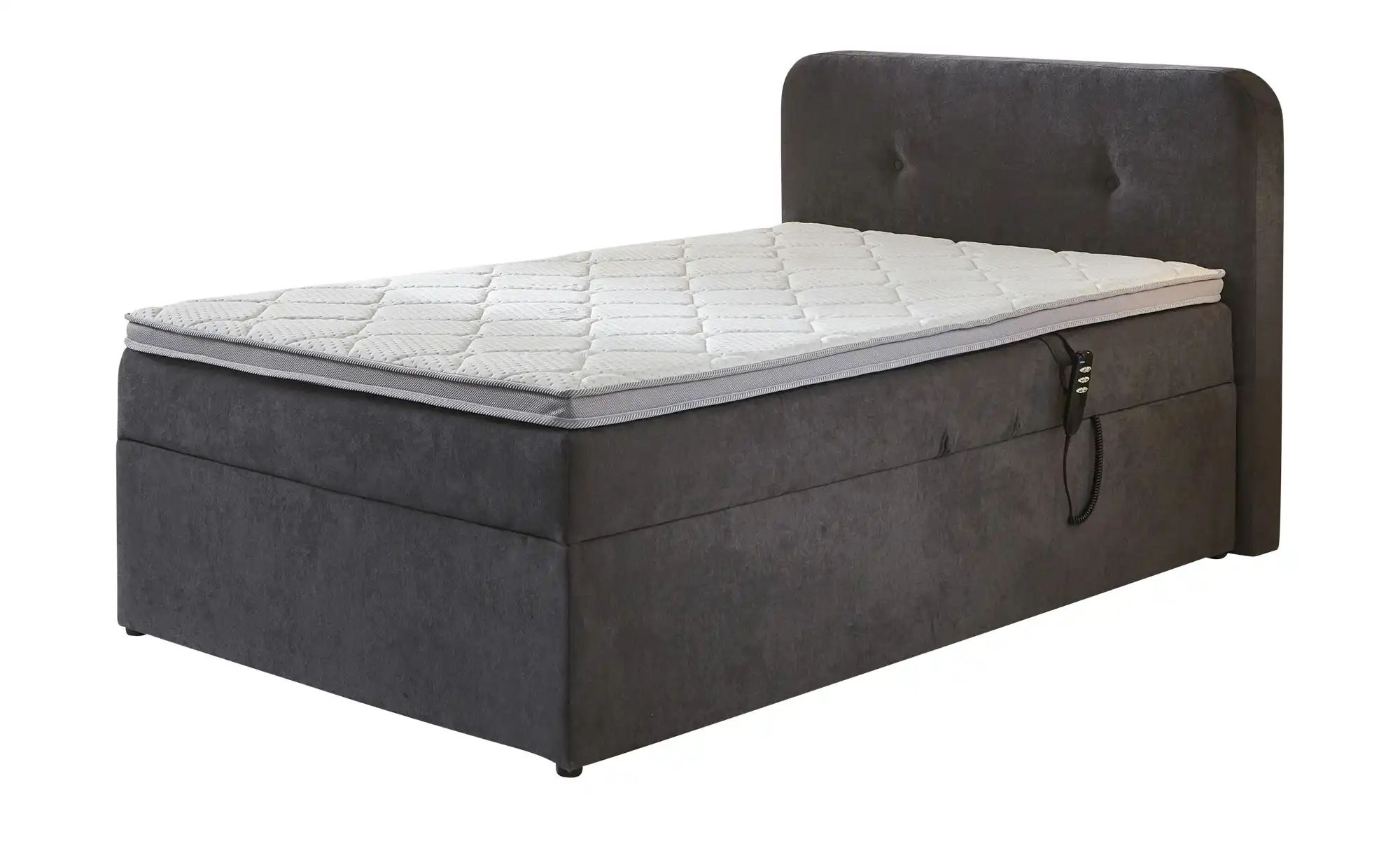 Boxbett elektrisch mit Stauraum  Rutland ¦ grau ¦ Maße (cm): B: 110 H: 104 günstig online kaufen