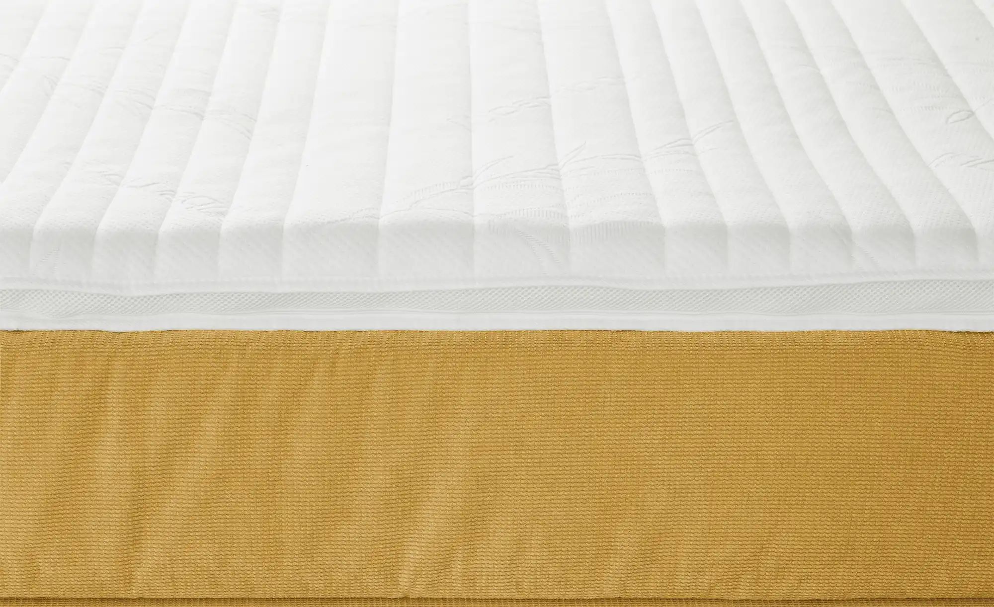 Thumbnail - Wohnwert Boxspringbett  Tefla ¦ gelb ¦ Maße (cm): B: 182 H: 132,5 Betten > Boxspringbetten - Höffner