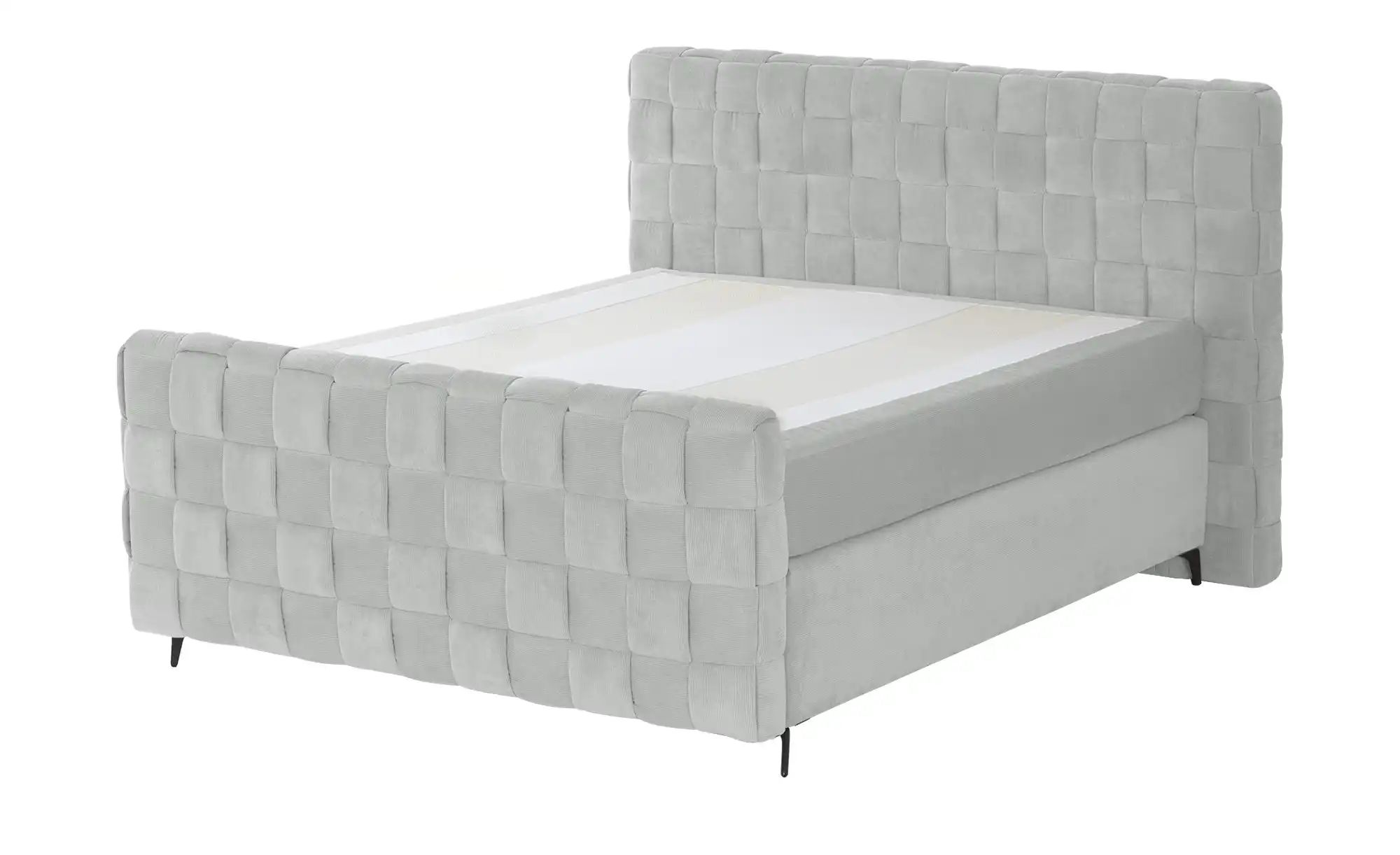 Thumbnail - Wohnwert Boxspringbett Tefla ¦ grau ¦ Maße (cm): B: 182 H: 132,5 Betten > Komfortbetten - Höffner