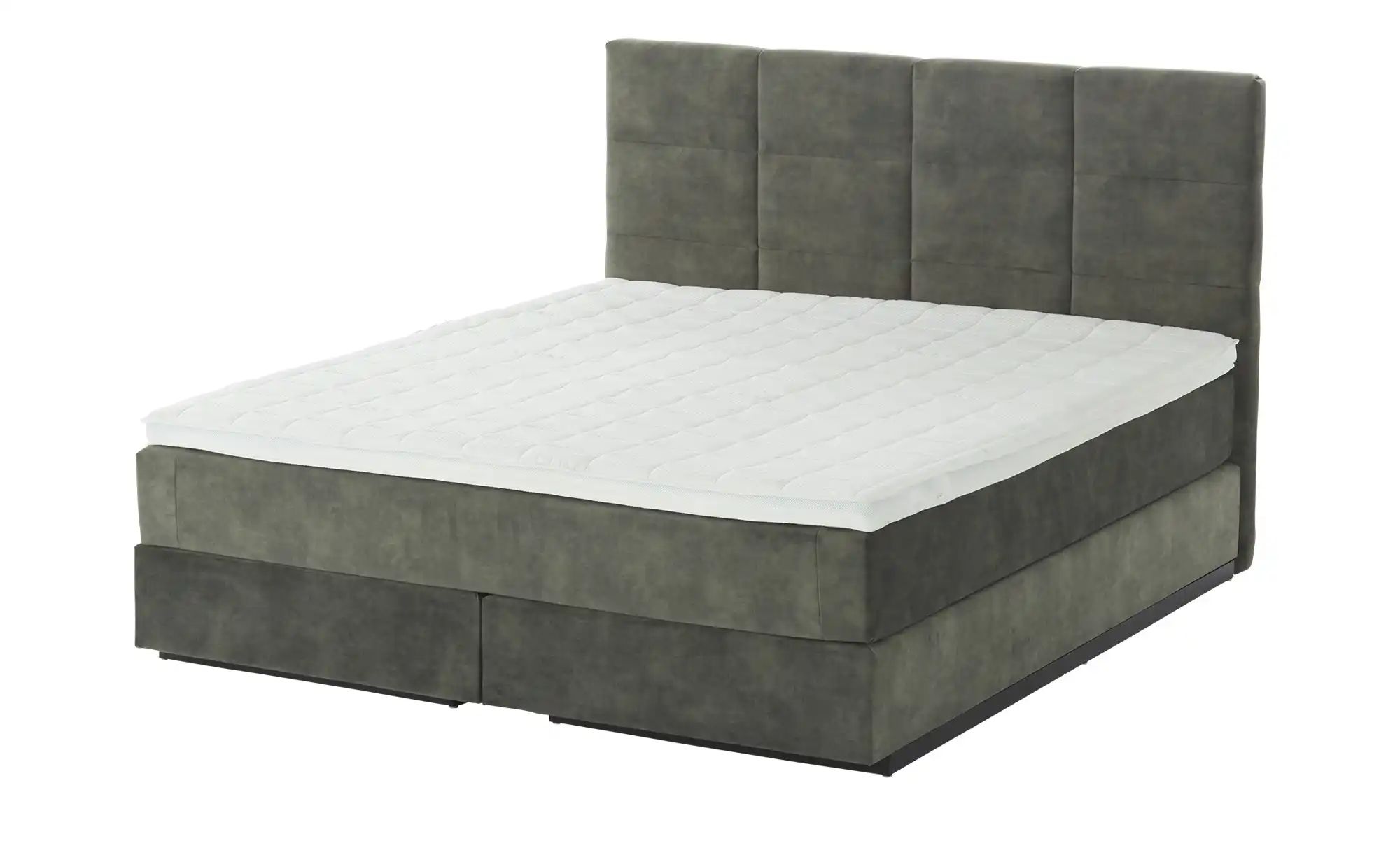 Wohnwert Boxspringbett  Rist ¦ grün ¦ Maße (cm): B: 162 H: 127 Betten > Box günstig online kaufen