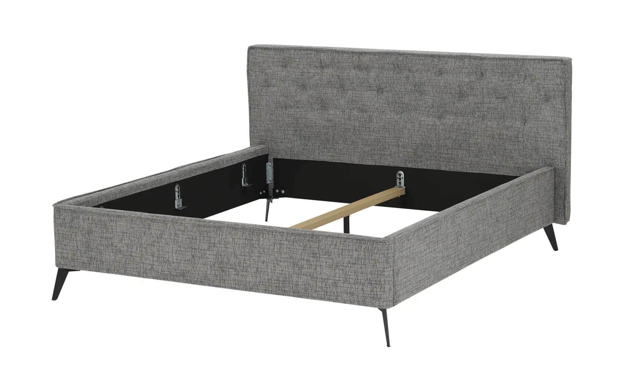 Polsterbettgestell  Alicante ¦ grau ¦ Maße (cm): B: 208 H: 110 Betten > Kom günstig online kaufen
