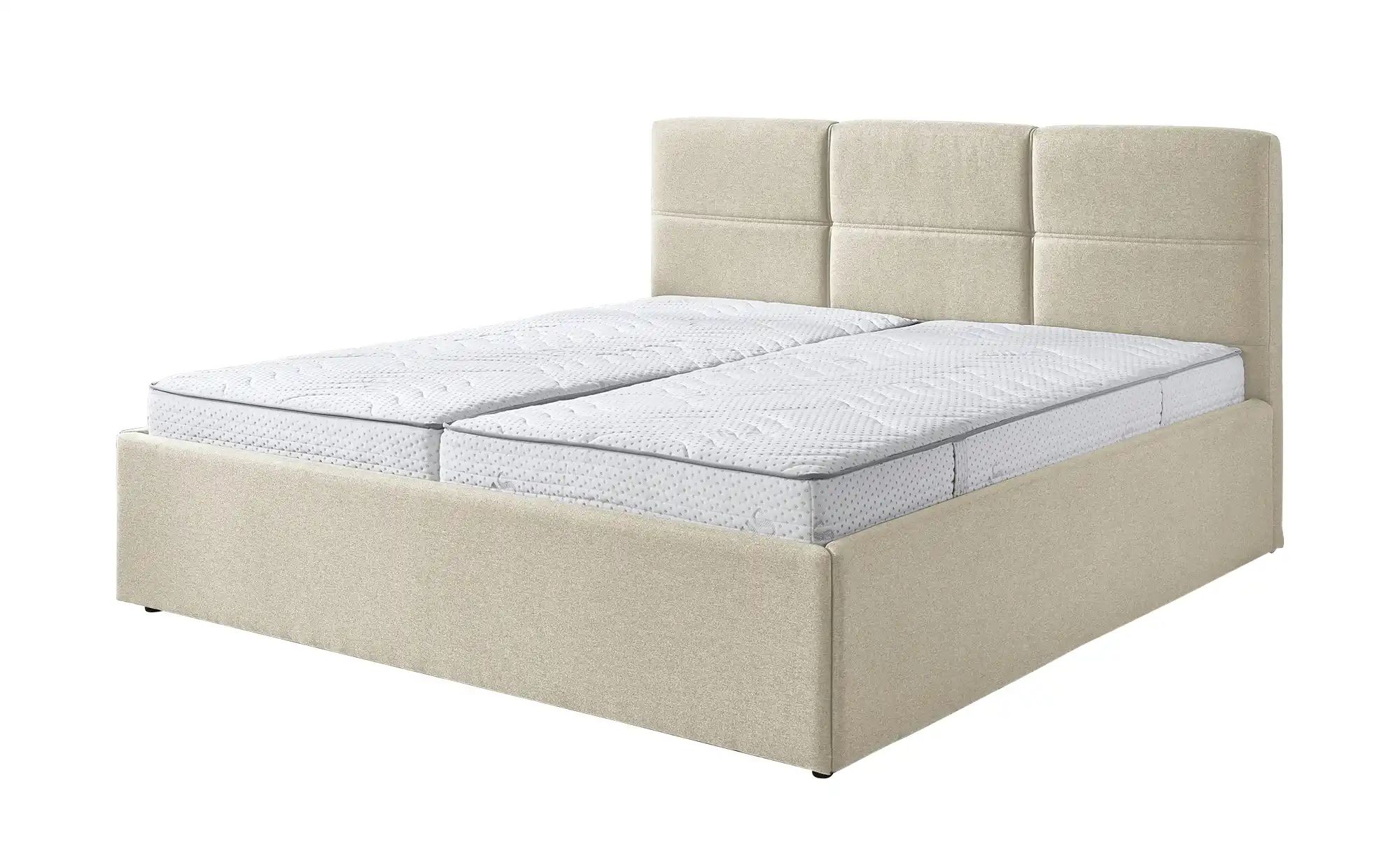 Polsterbett  Dursley ¦ beige ¦ Maße (cm): B: 193 H: 110 Betten > Polsterbet günstig online kaufen