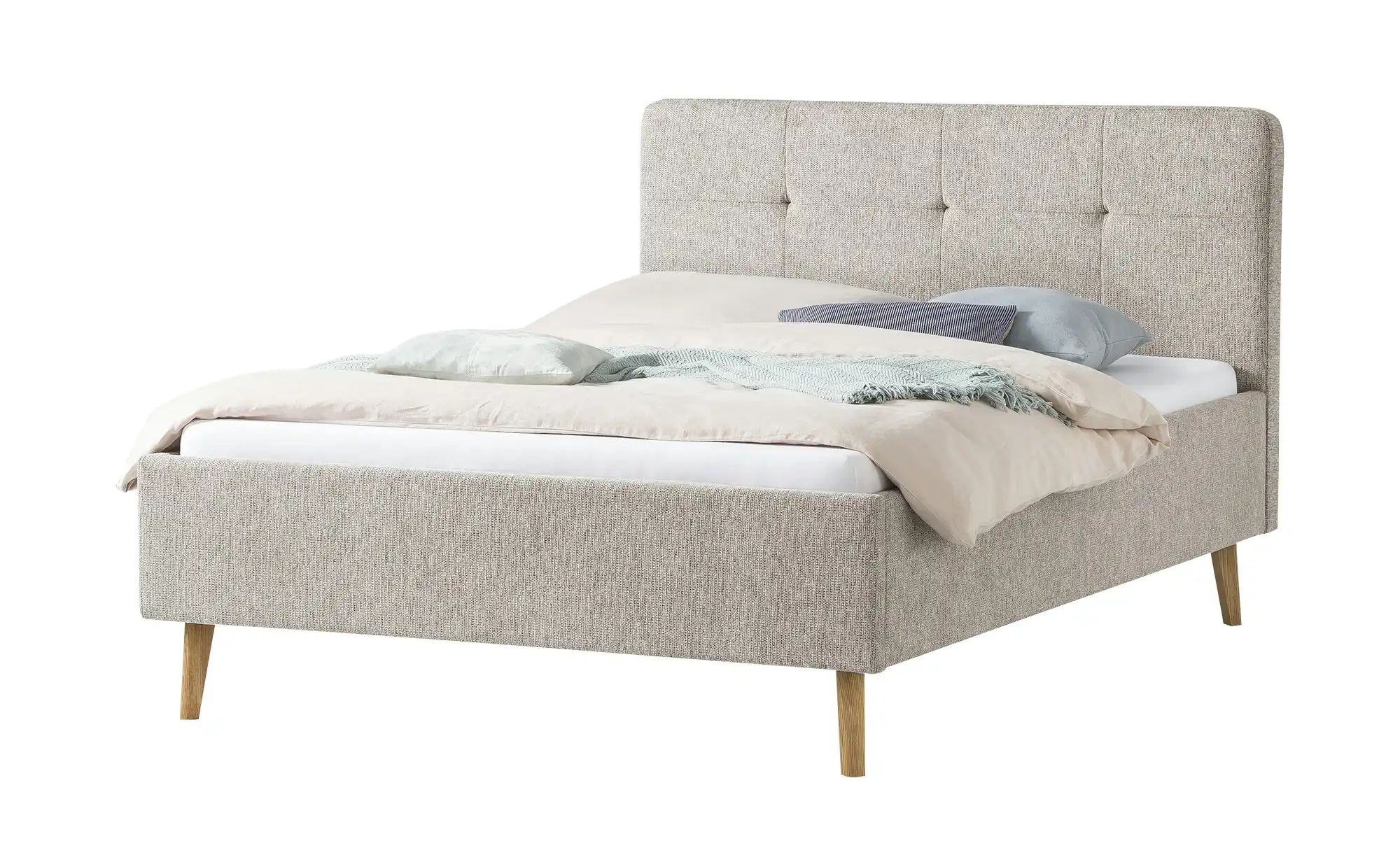Polsterbett  Netley ¦ beige ¦ Maße (cm): B: 149 H: 110 Betten > Komfortbett günstig online kaufen