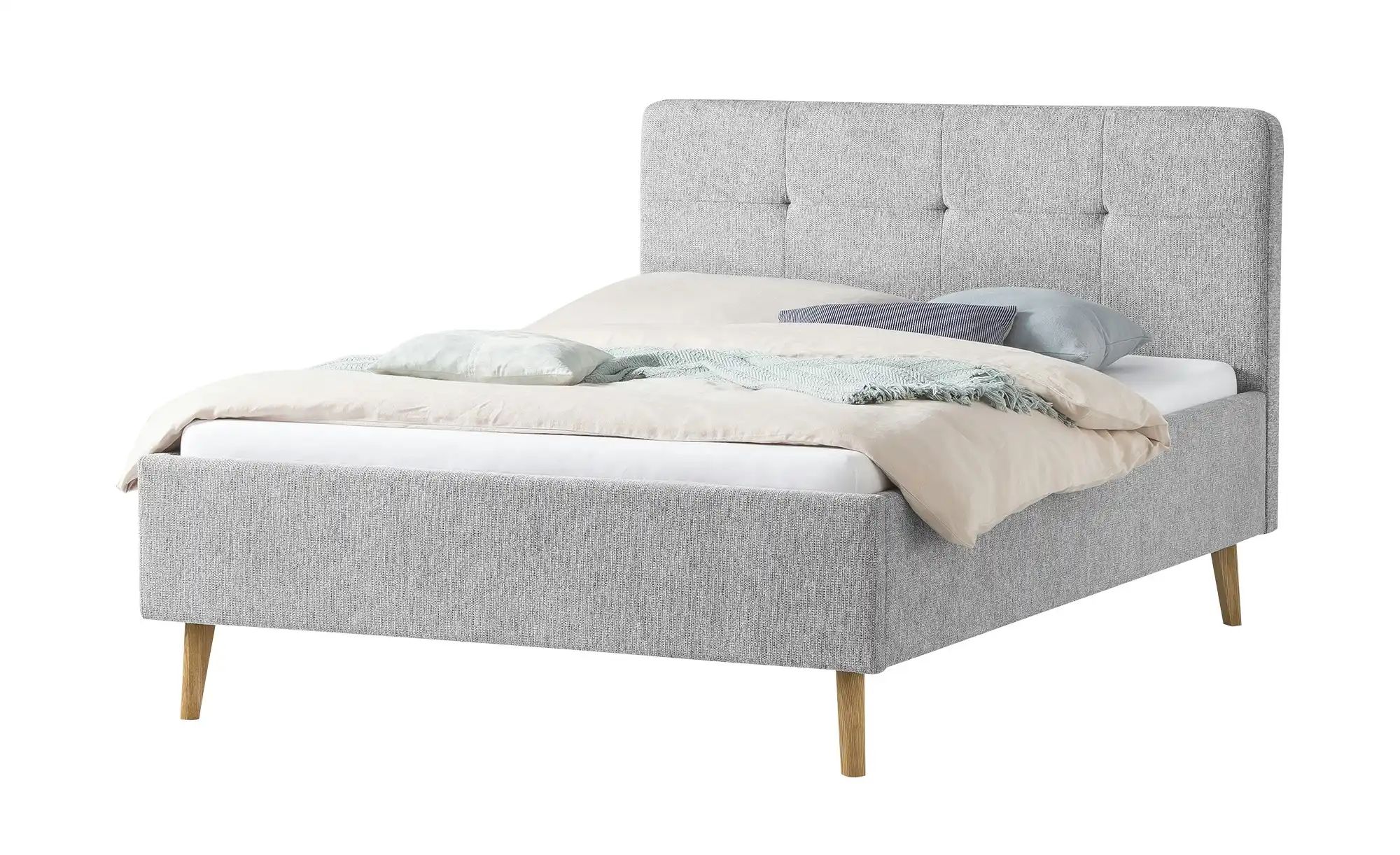 Polsterbett  Netley ¦ grau ¦ Maße (cm): B: 149 H: 110 Betten > Komfortbette günstig online kaufen