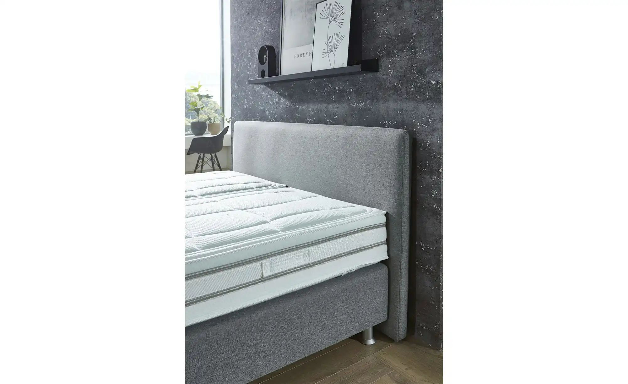 Thumbnail - vanDoorn Boxspringbett Wendematratze Flexline 2.0 ¦ grau ¦ Maße (cm): B: 213 H: 105 Betten > Boxspringbetten - Höffner