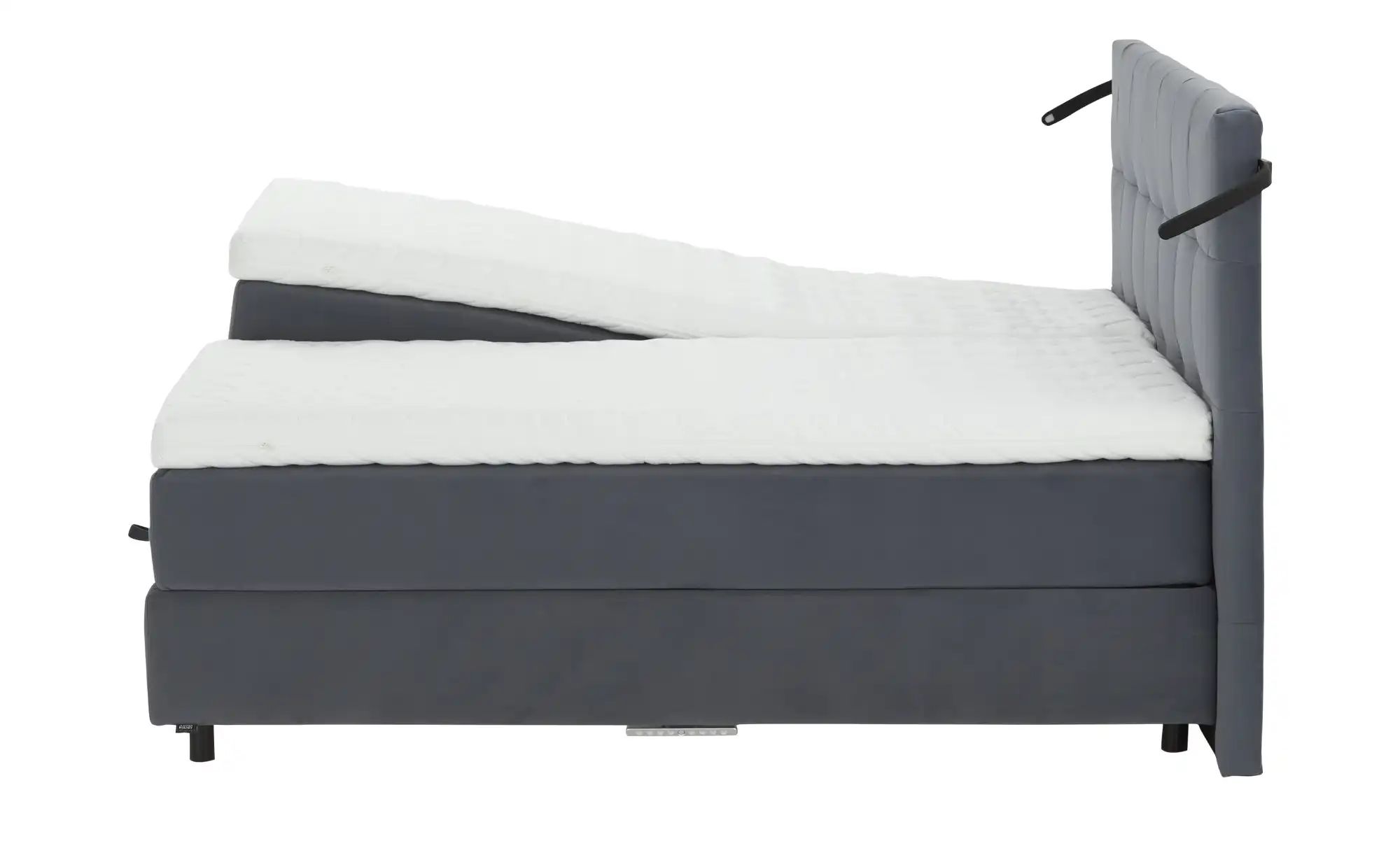 Thumbnail - SCHÖNER WOHNEN Kollektion Motor Boxspringbett mit Bettkasten Vita ¦ grau ¦ Maße (cm): B: 190 H: 125 Betten > Boxspringbe...