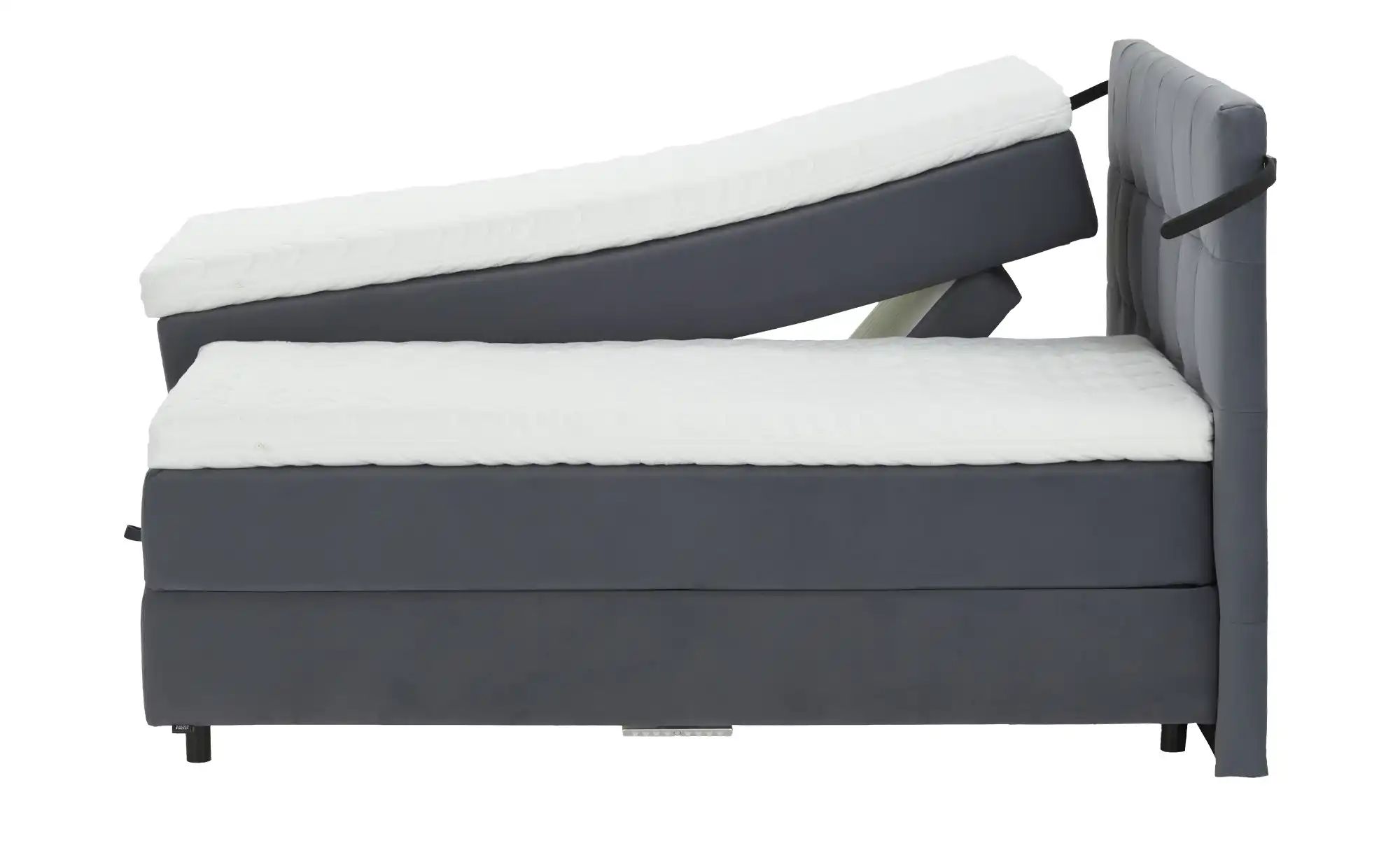 Thumbnail - SCHÖNER WOHNEN Kollektion Motor Boxspringbett mit Bettkasten Vita ¦ grau ¦ Maße (cm): B: 190 H: 125 Betten > Boxspringbe...