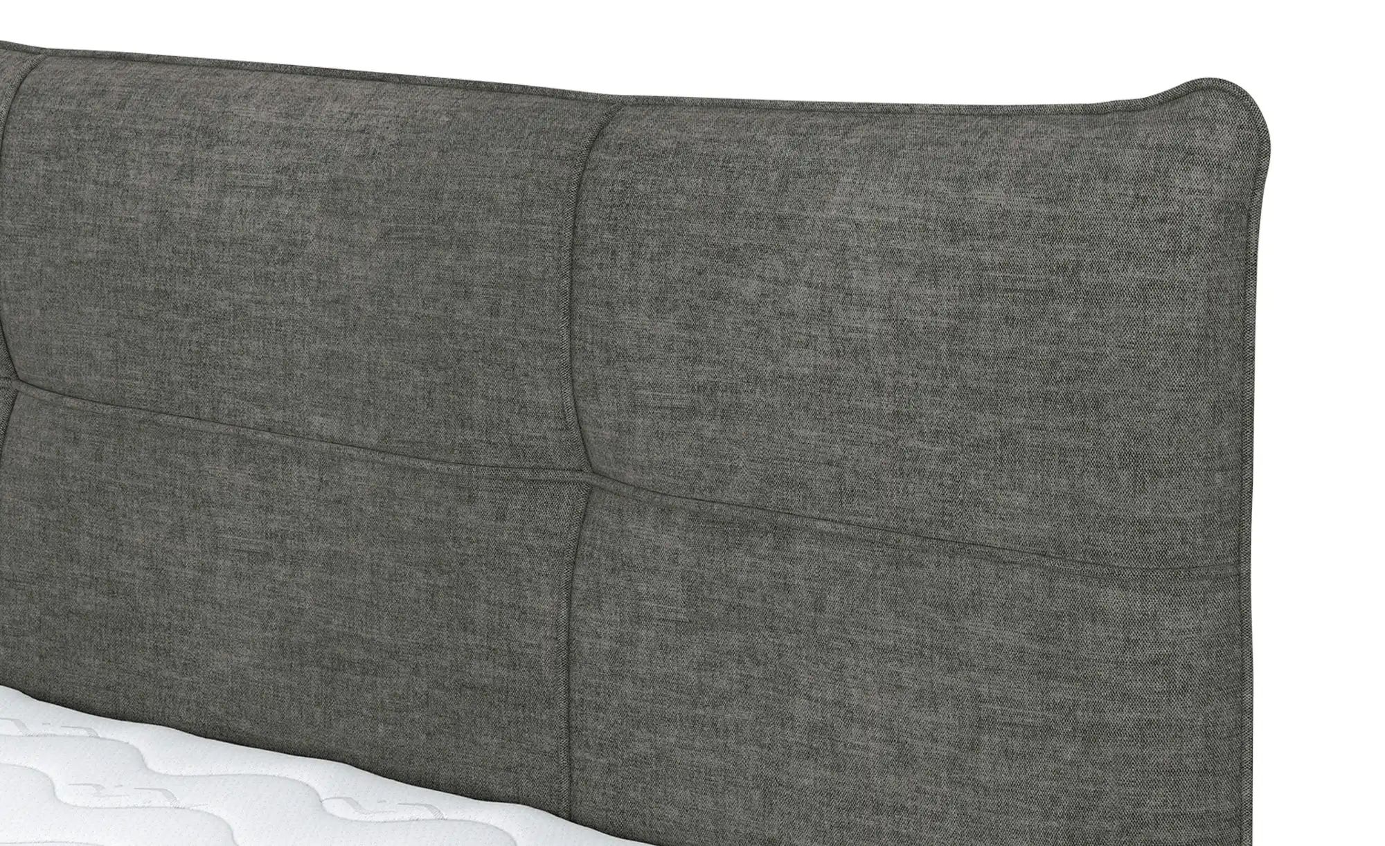 Boxbett mit Stauraum  Margam ¦ grau ¦ Maße (cm): B: 125 H: 109 Betten > Pol günstig online kaufen