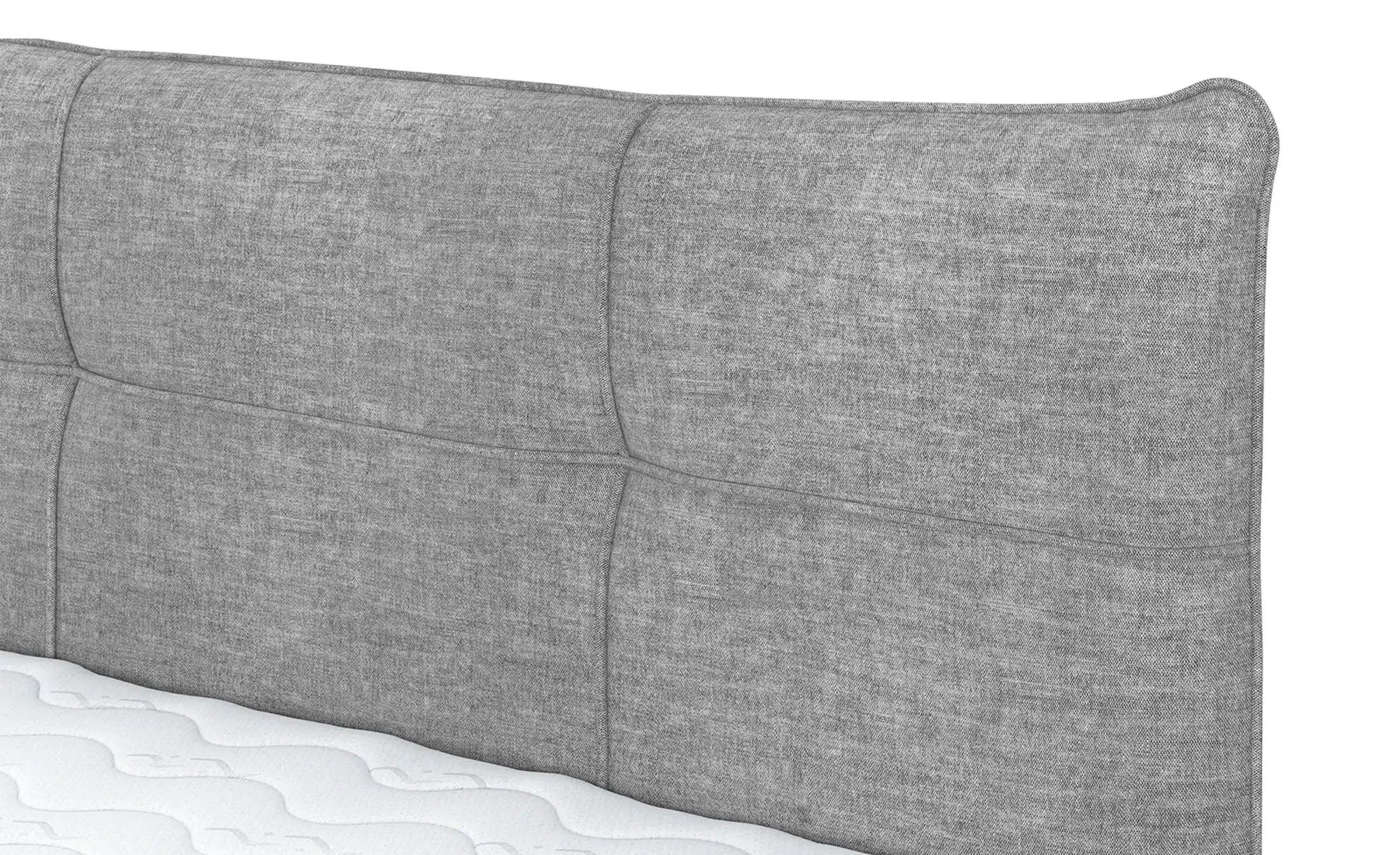 Boxbett mit Stauraum  Margam ¦ grau ¦ Maße (cm): B: 145 H: 109 Betten > Pol günstig online kaufen