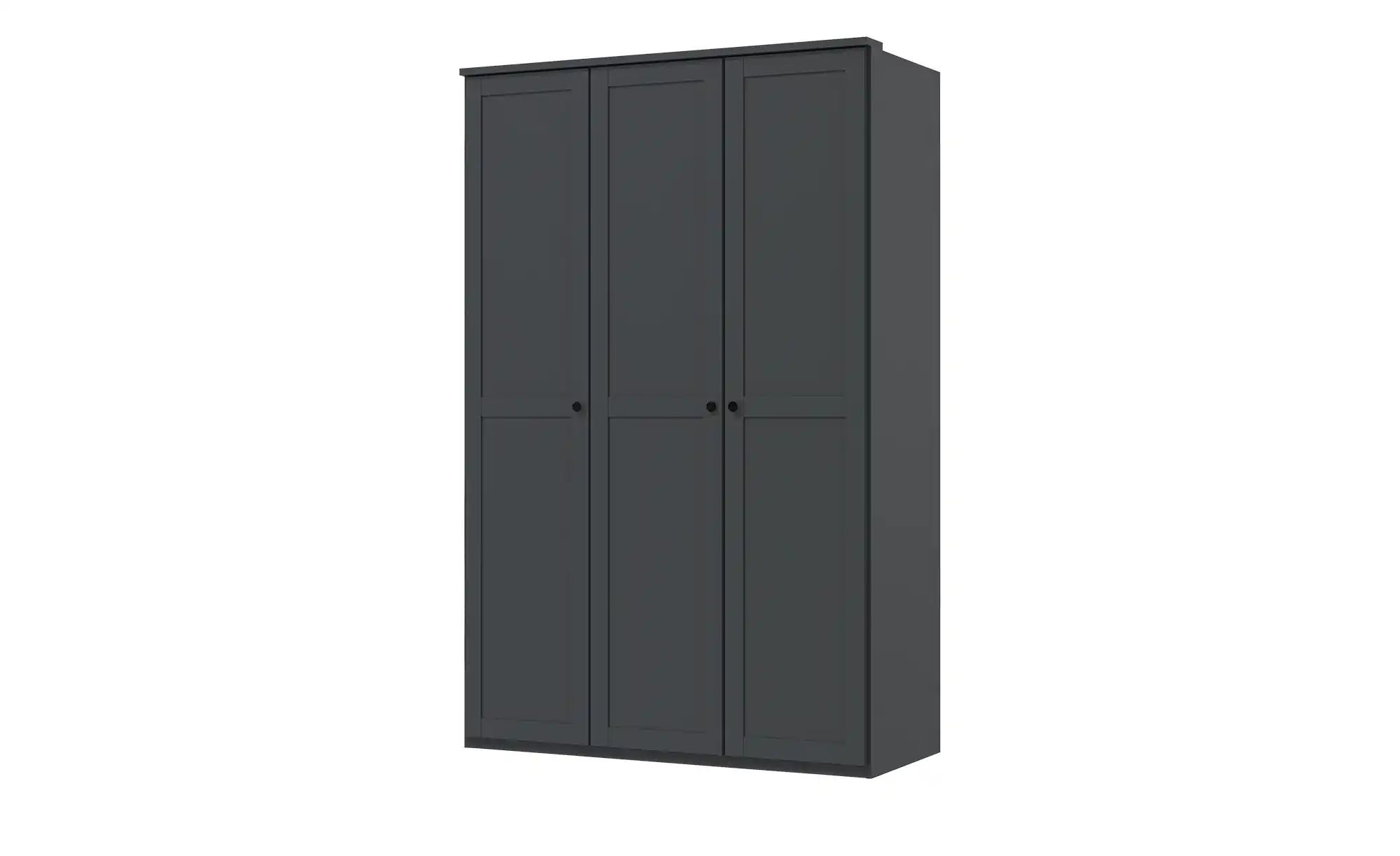 Drehtürenschrank  Chalet ¦ schwarz ¦ Maße (cm): B: 135 H: 210 T: 58 Schränk günstig online kaufen