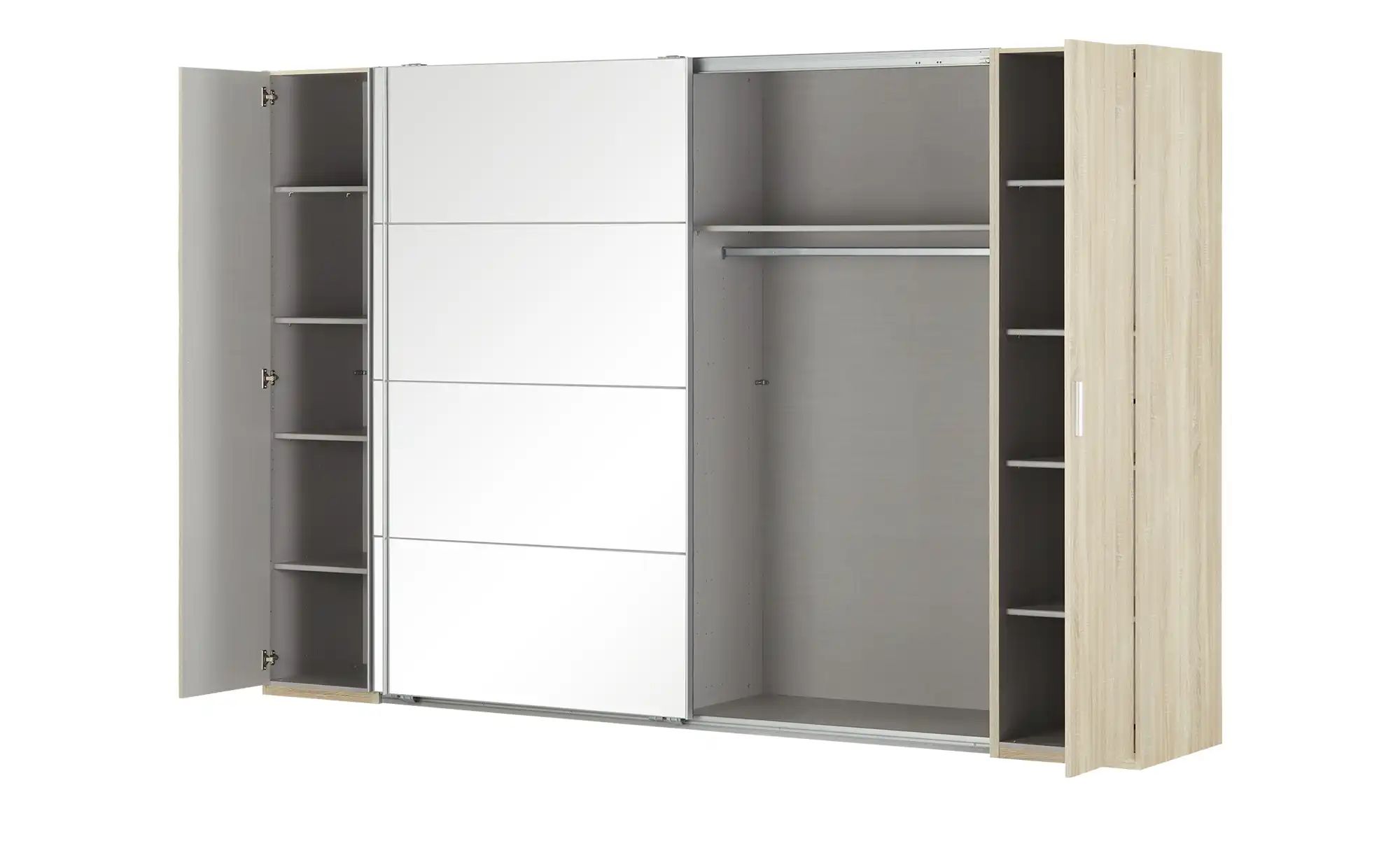 Dreh-/ Schwebetürenschrank  Vito ¦ holzfarben ¦ Maße (cm): B: 272 H: 208 T: günstig online kaufen