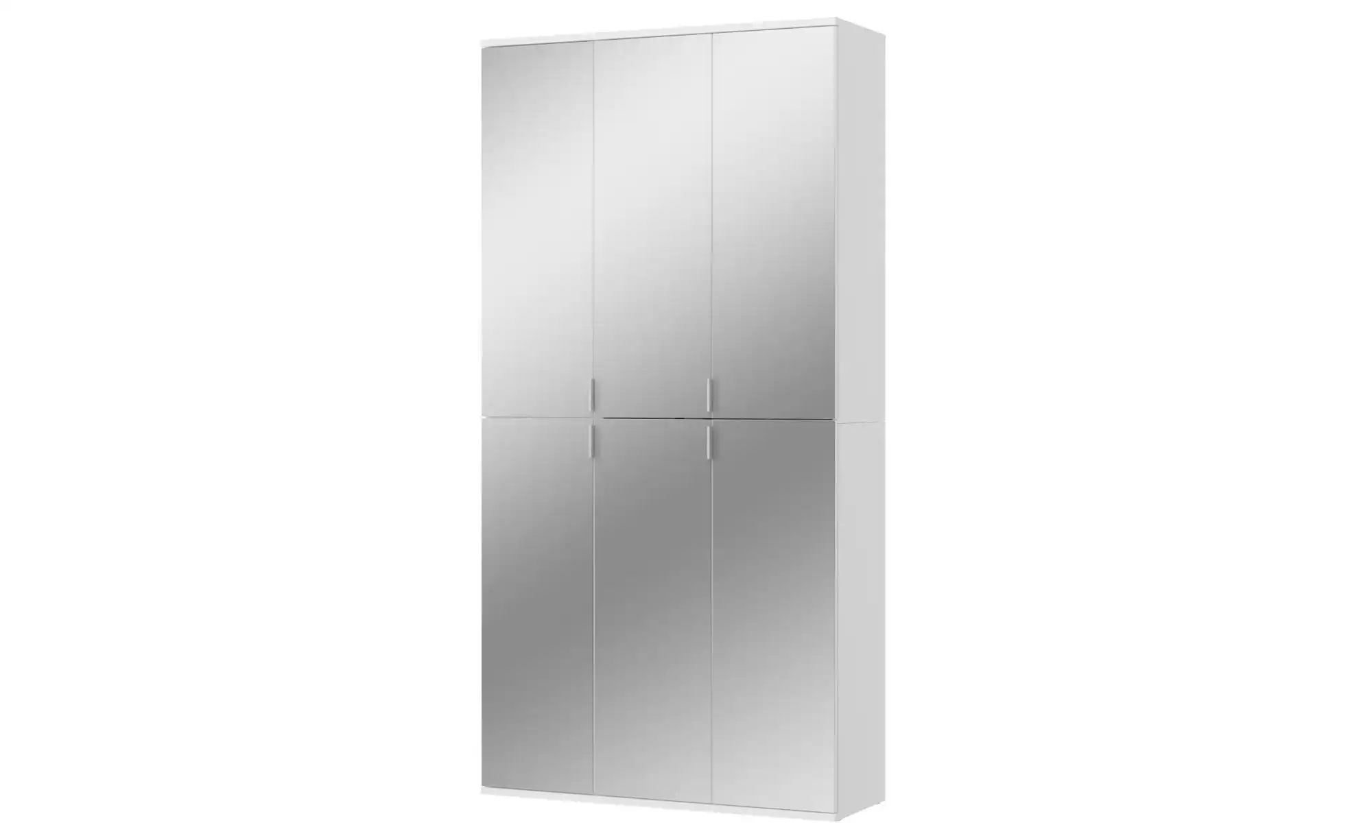 Garderobenschrank  Projekt X ¦ weiß ¦ Maße (cm): B: 91 H: 193 T: 34.0 Schrä günstig online kaufen