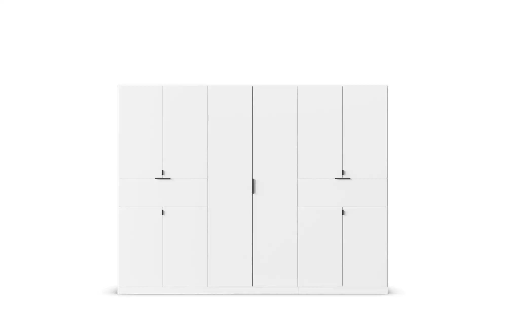 Drehtürenschrank  Thurso ¦ weiß ¦ Maße (cm): B: 271 H: 210 Schränke > Kleid günstig online kaufen