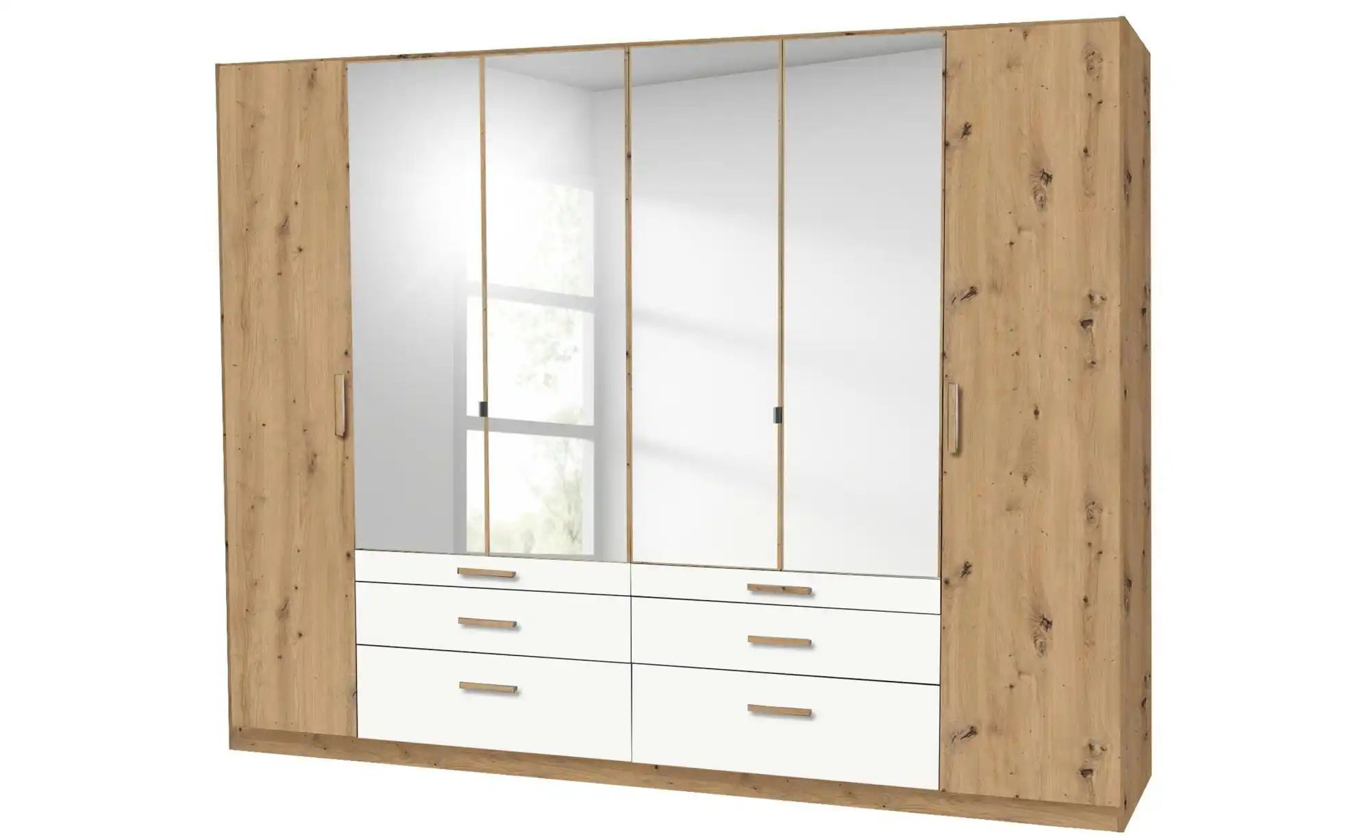 Drehtürenschrank  Moffat ¦ holzfarben ¦ Maße (cm): B: 271 H: 210 Schränke > günstig online kaufen