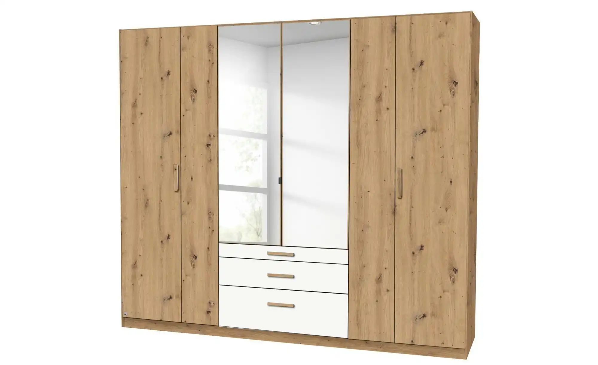 Drehtürenschrank  Moffat ¦ holzfarben ¦ Maße (cm): B: 226 H: 210 Schränke > günstig online kaufen