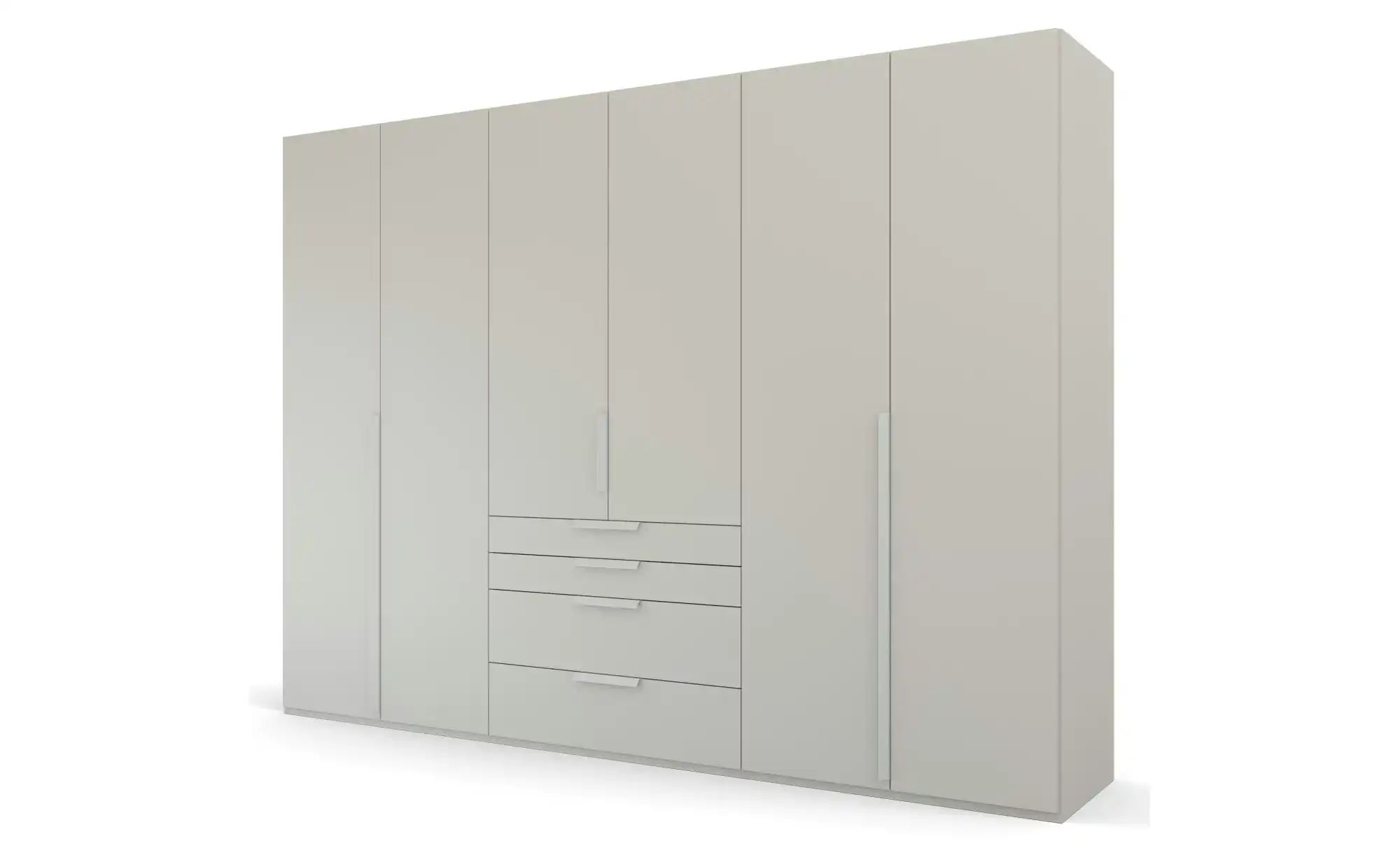 Drehtürenschrank  Port Talbot ¦ grau ¦ Maße (cm): B: 301 H: 223 Schränke > günstig online kaufen