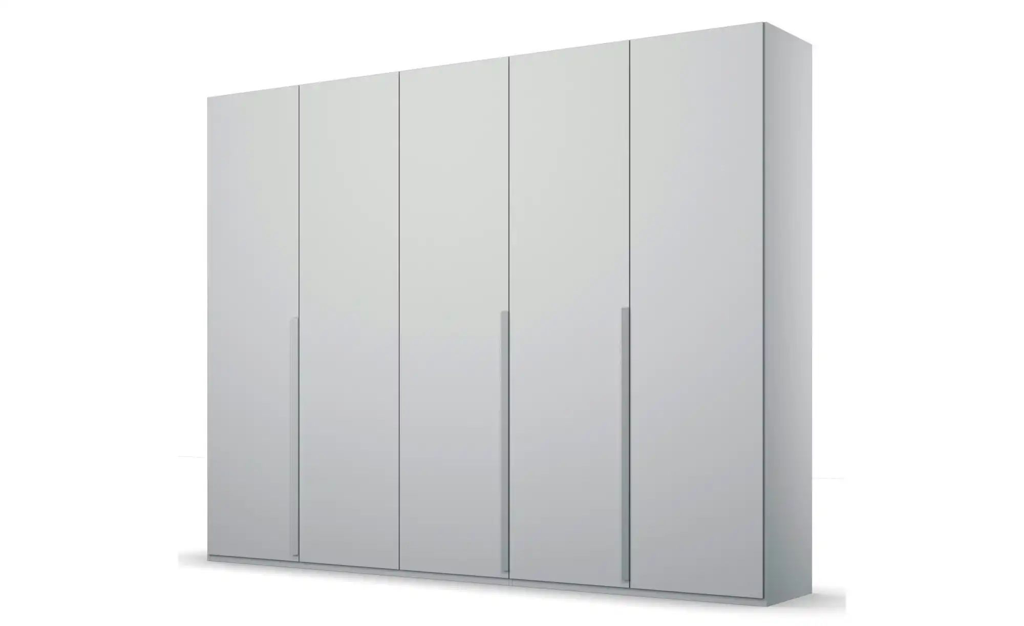 Drehtürenschrank  Port Talbot ¦ grau ¦ Maße (cm): B: 251 H: 223 Schränke > günstig online kaufen
