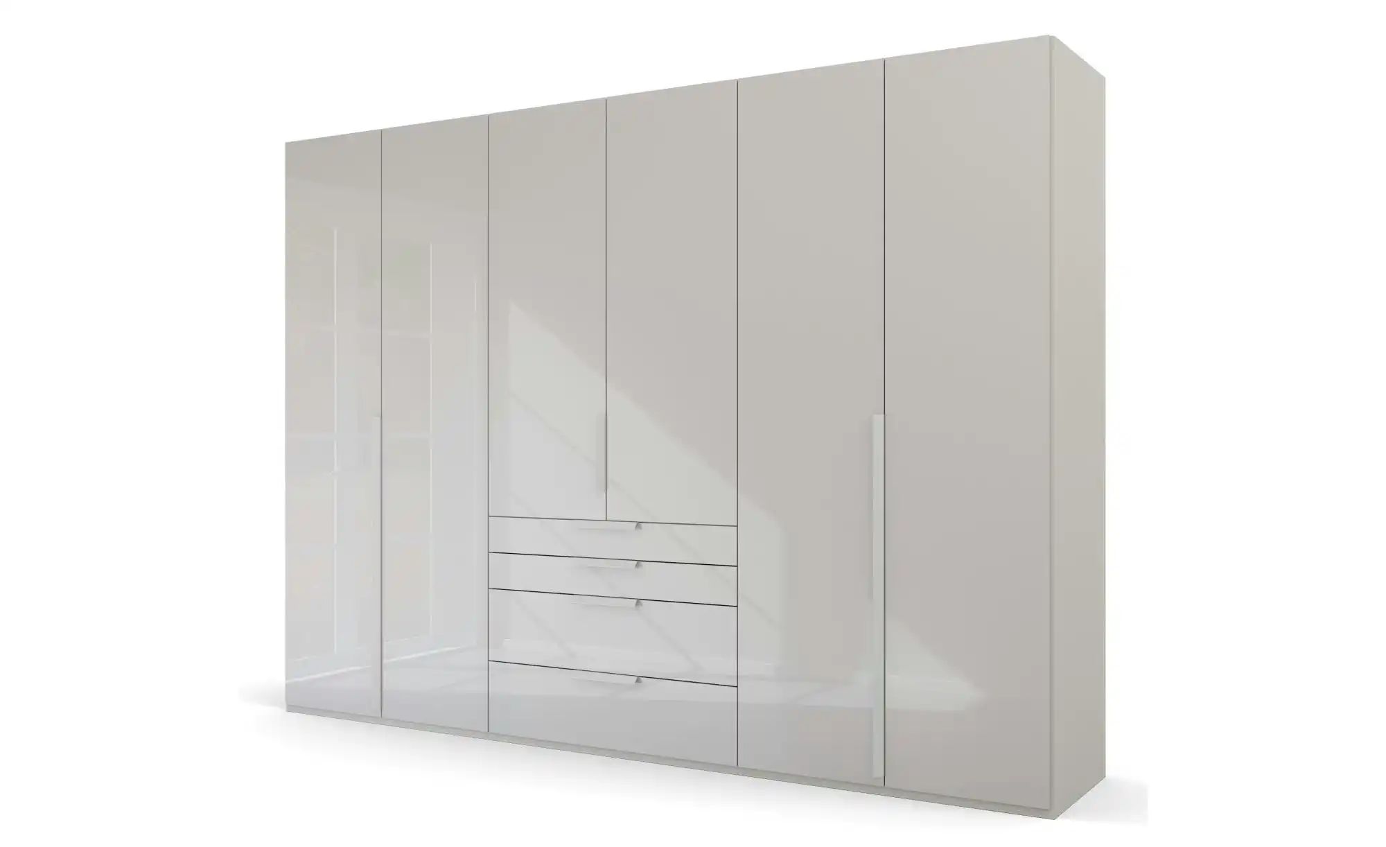 Drehtürenschrank  Port Talbot ¦ grau ¦ Maße (cm): B: 301 H: 223 Schränke > günstig online kaufen