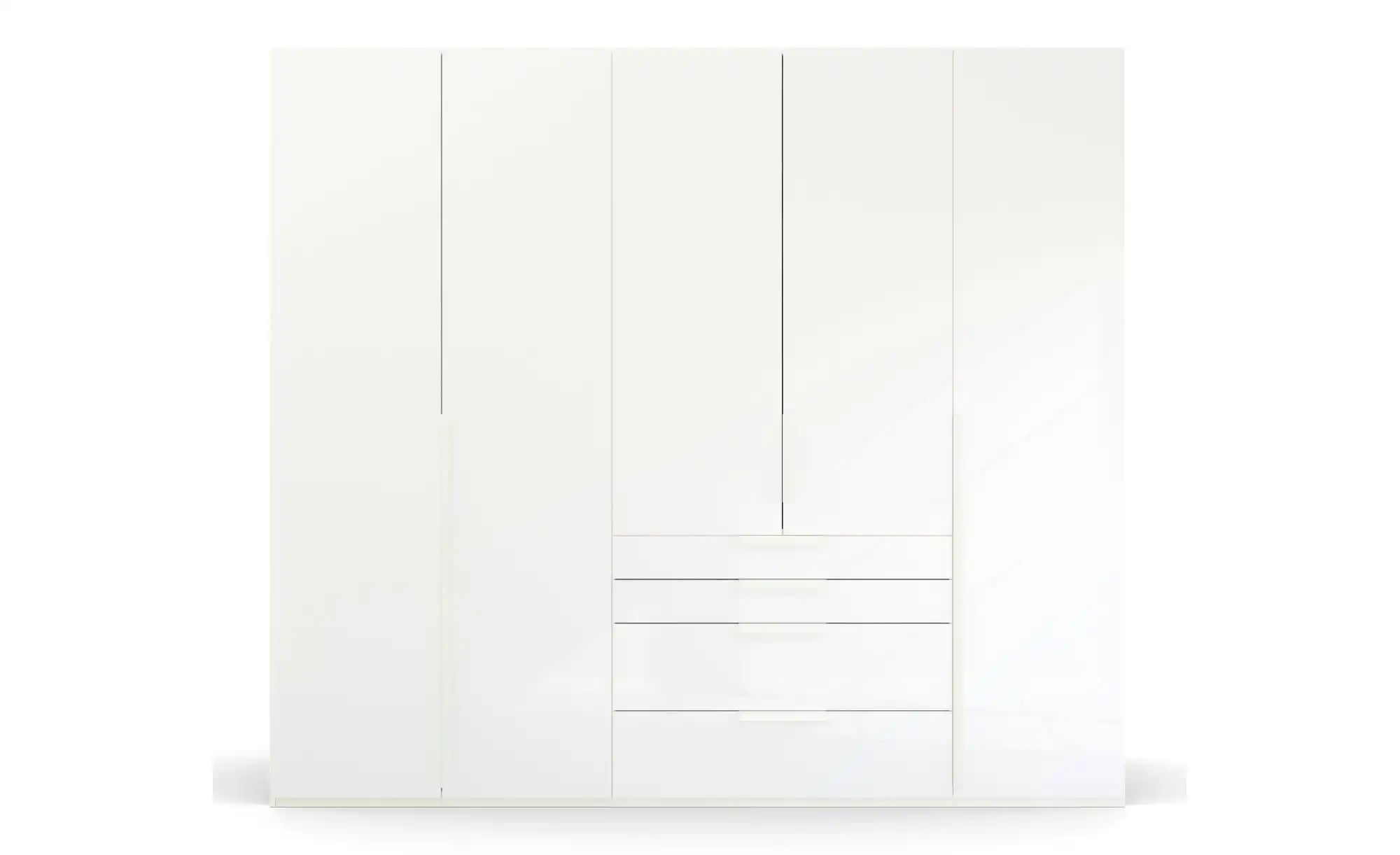 Drehtürenschrank  Port Talbot ¦ weiß ¦ Maße (cm): B: 251 H: 223 Schränke > günstig online kaufen