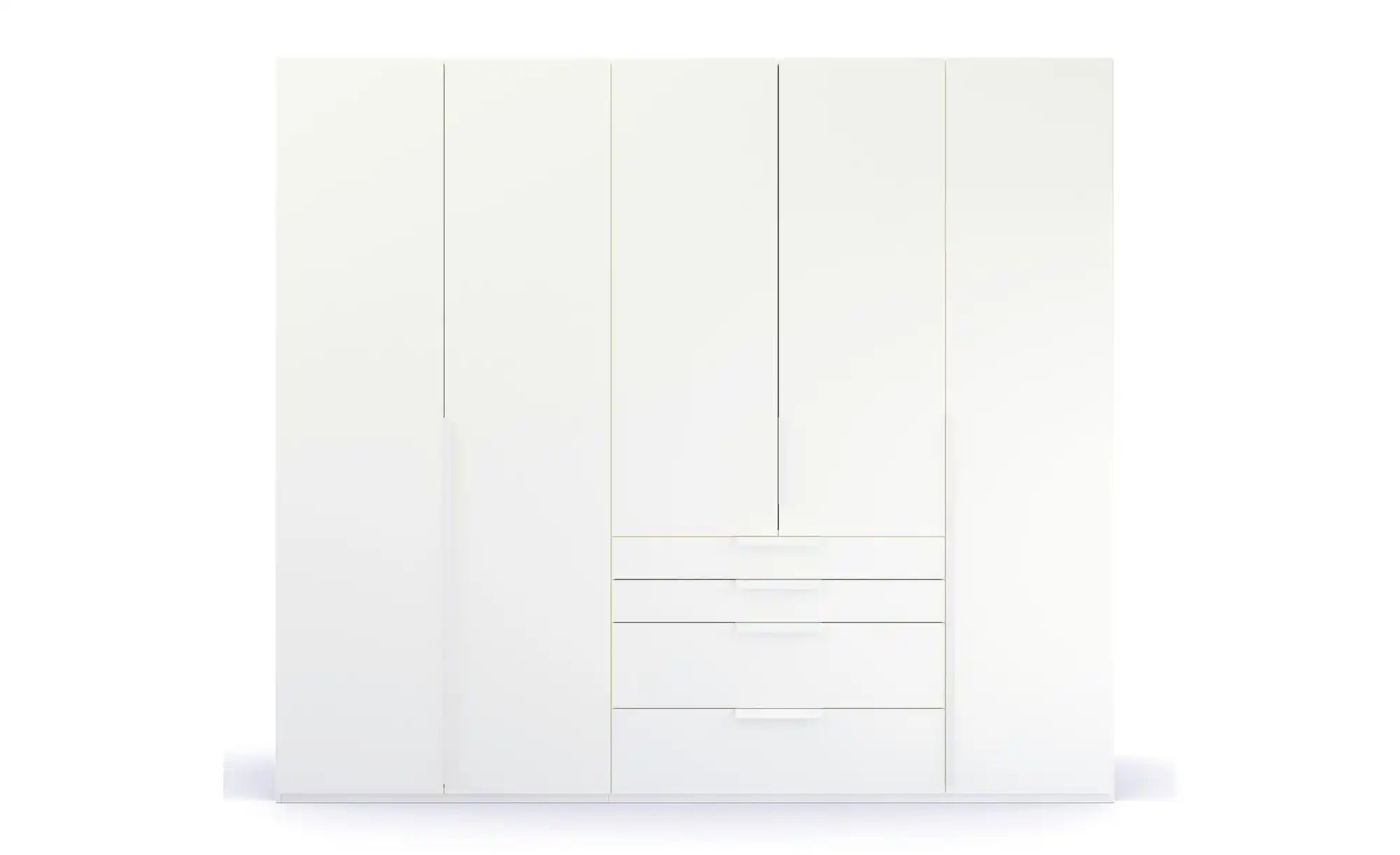 Drehtürenschrank  Port Talbot ¦ weiß ¦ Maße (cm): B: 251 H: 223 Schränke > günstig online kaufen