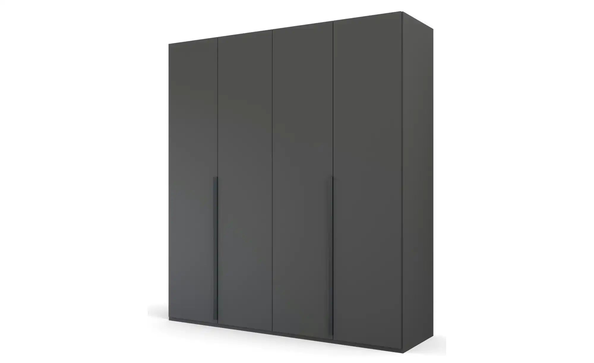 Drehtürenschrank  Port Talbot ¦ schwarz ¦ Maße (cm): B: 201 H: 223 Schränke günstig online kaufen