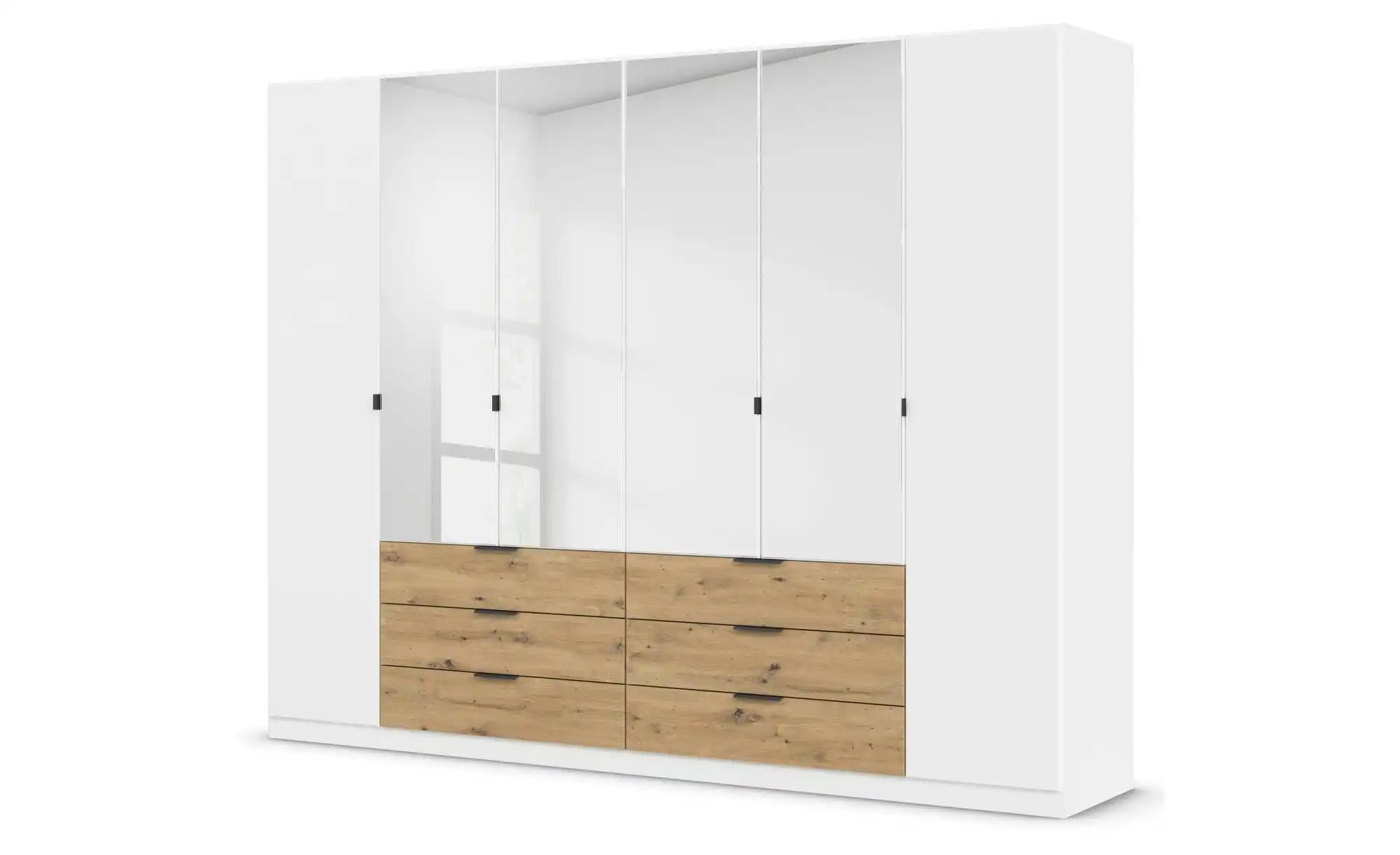 Drehtürenschrank  Dundee ¦ weiß ¦ Maße (cm): B: 271 H: 210 Schränke > Kleid günstig online kaufen