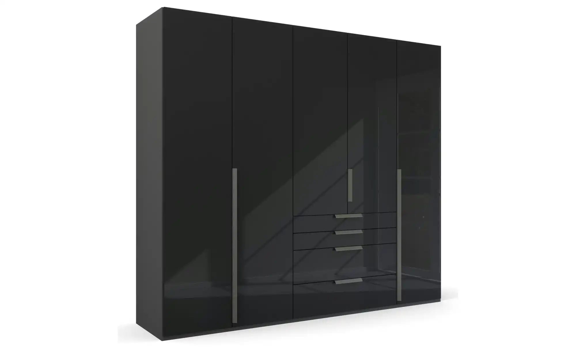Drehtürenschrank  Port Talbot ¦ schwarz ¦ Maße (cm): B: 251 H: 223 Schränke günstig online kaufen