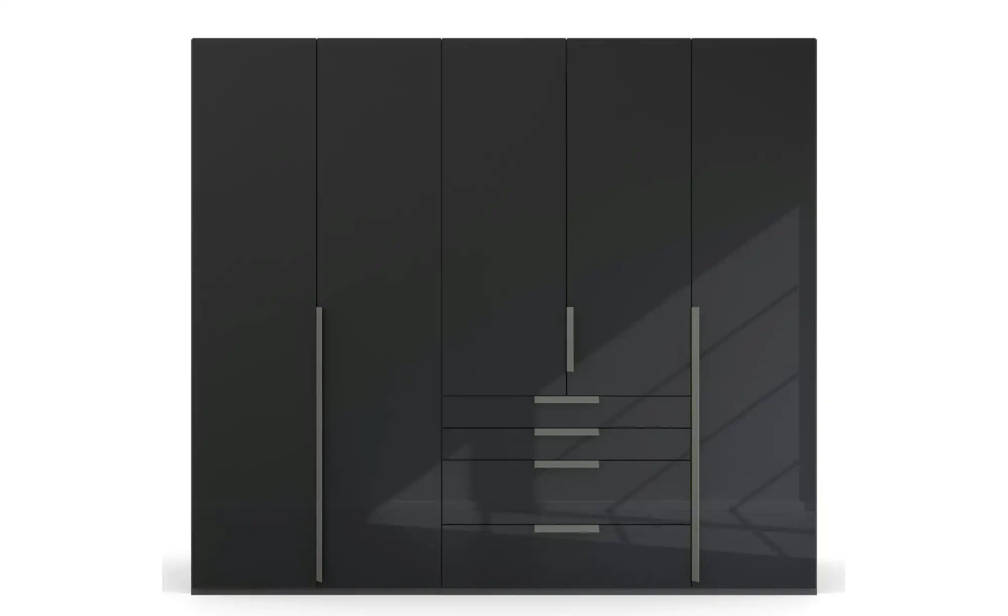 Drehtürenschrank  Port Talbot ¦ schwarz ¦ Maße (cm): B: 251 H: 223 Schränke günstig online kaufen
