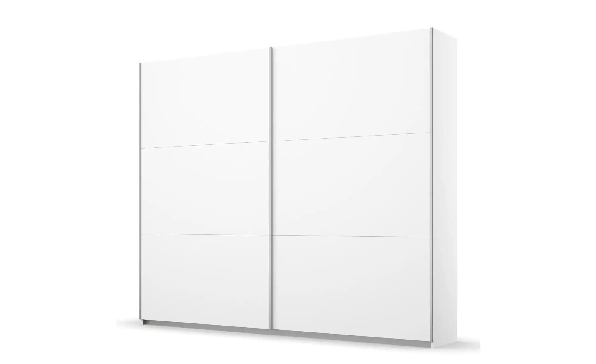 Schwebetürenschrank  Acton ¦ weiß ¦ Maße (cm): B: 218 H: 210 Schränke > Kle günstig online kaufen