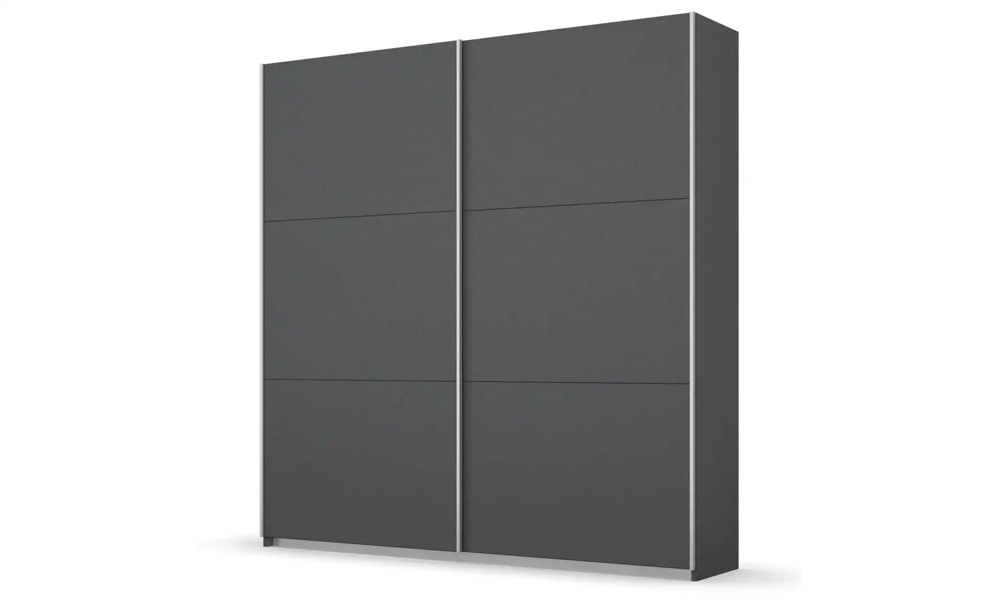 Schwebetürenschrank  Acton ¦ grau ¦ Maße (cm): B: 175 H: 210 Schränke > Kle günstig online kaufen