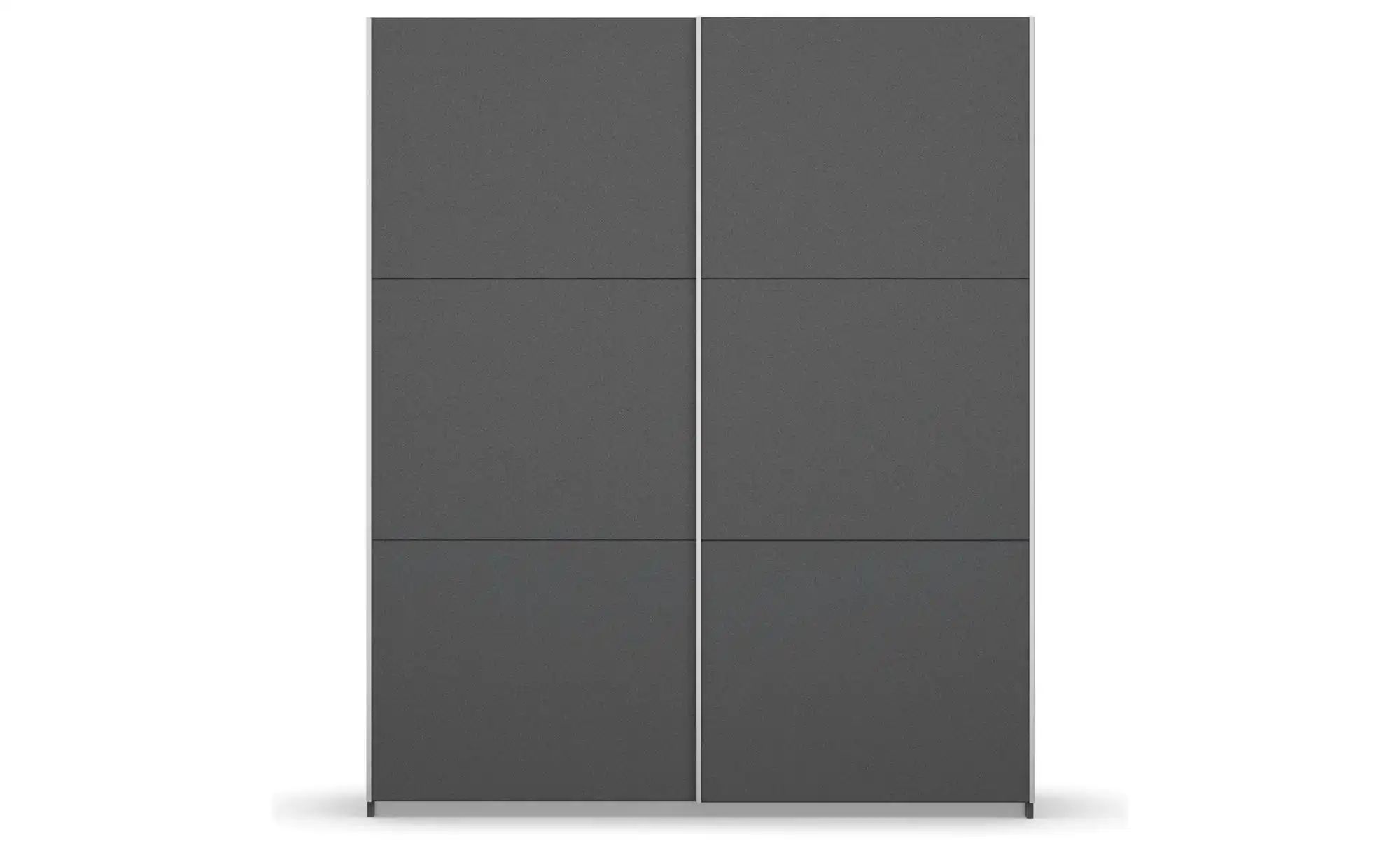 Schwebetürenschrank  Acton ¦ grau ¦ Maße (cm): B: 175 H: 210 Schränke > Kle günstig online kaufen
