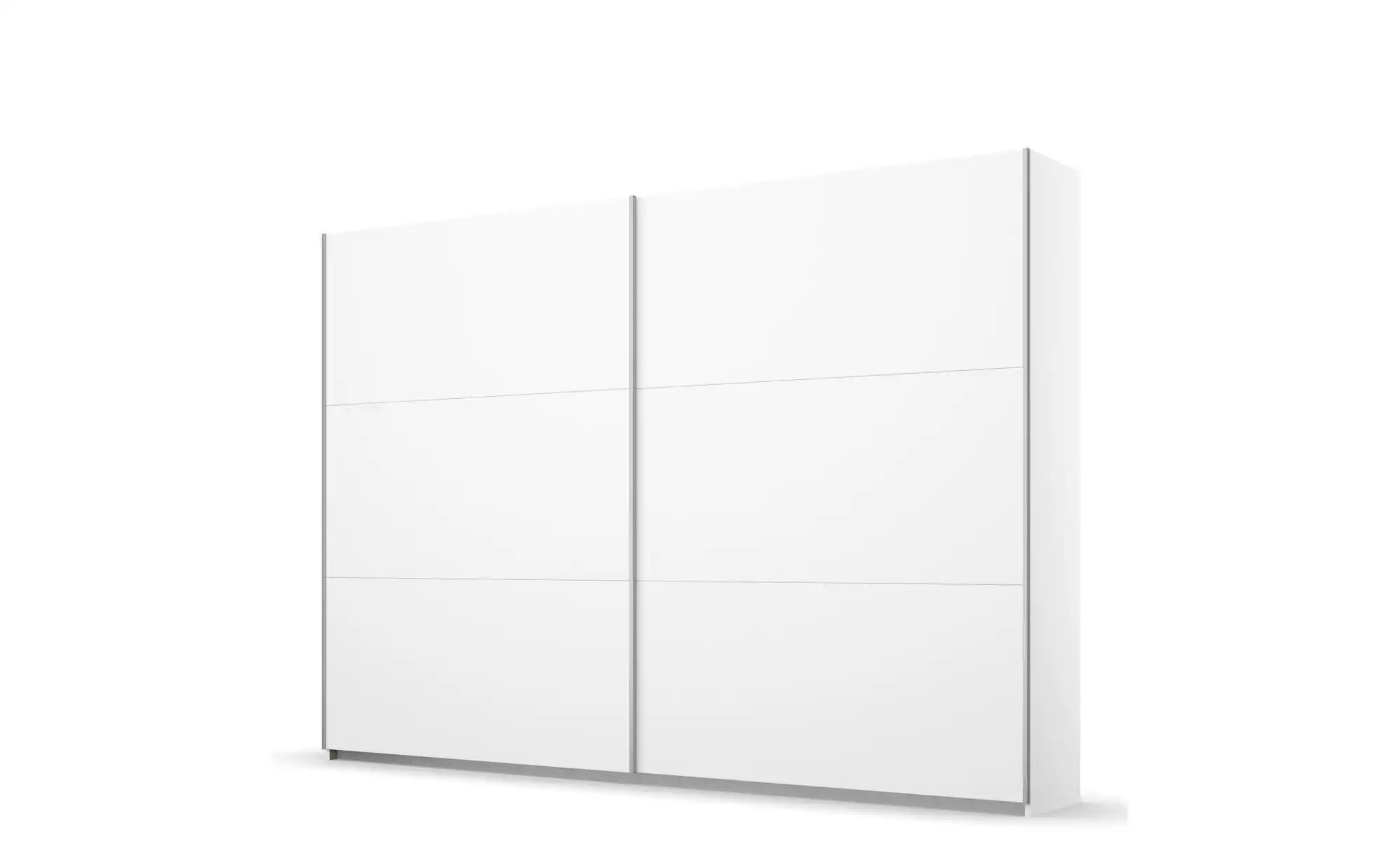 Schwebetürenschrank  Acton ¦ weiß ¦ Maße (cm): B: 261 H: 210 Schränke > Kle günstig online kaufen