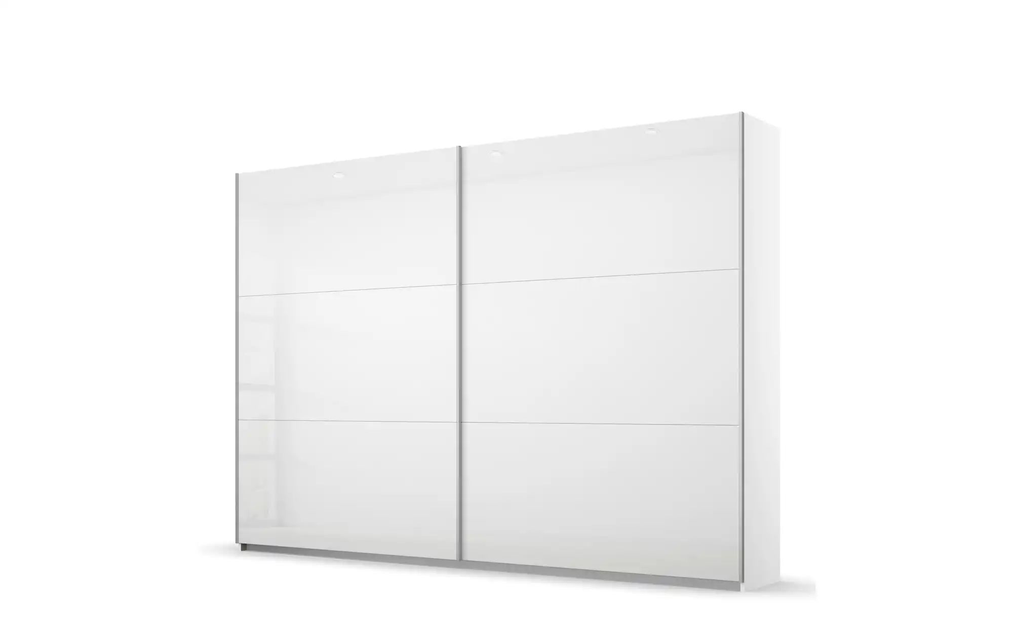 Schwebetürenschrank  Acton ¦ weiß ¦ Maße (cm): B: 261 H: 210 Schränke > Kle günstig online kaufen