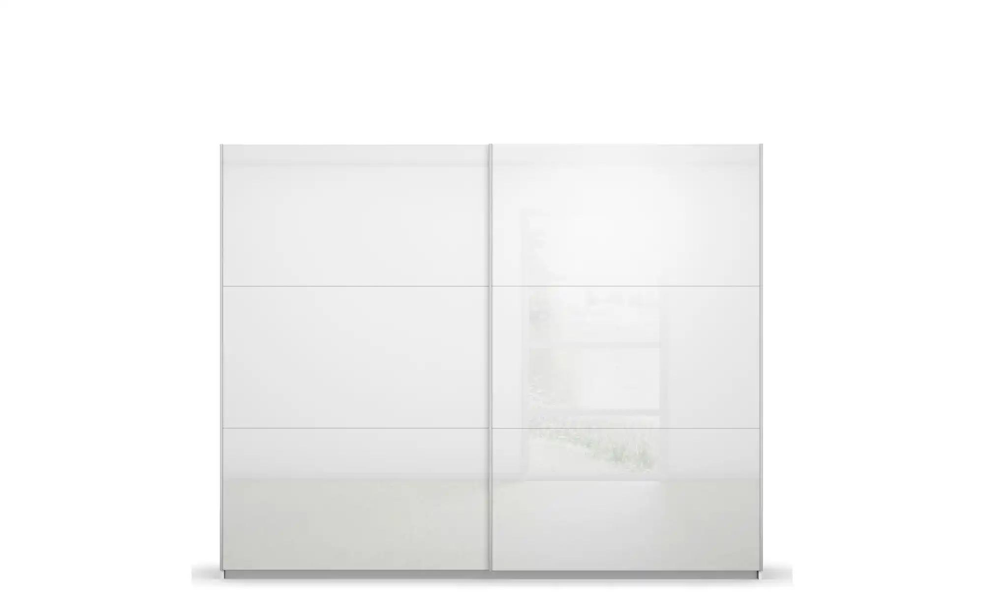 Schwebetürenschrank  Acton ¦ weiß ¦ Maße (cm): B: 261 H: 210 Schränke > Kle günstig online kaufen