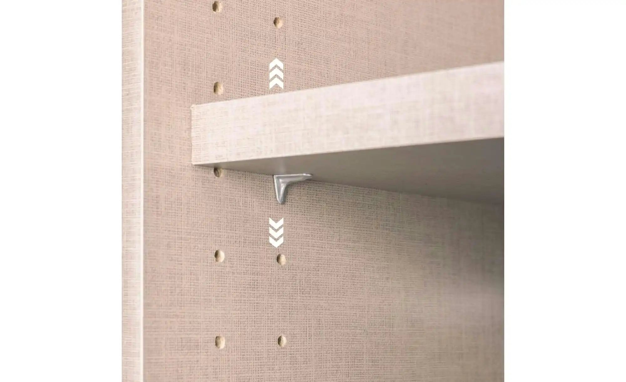 Drehtürenschrank  Yarm ¦ grau ¦ Maße (cm): B: 187 H: 194 Schränke > Kleider günstig online kaufen